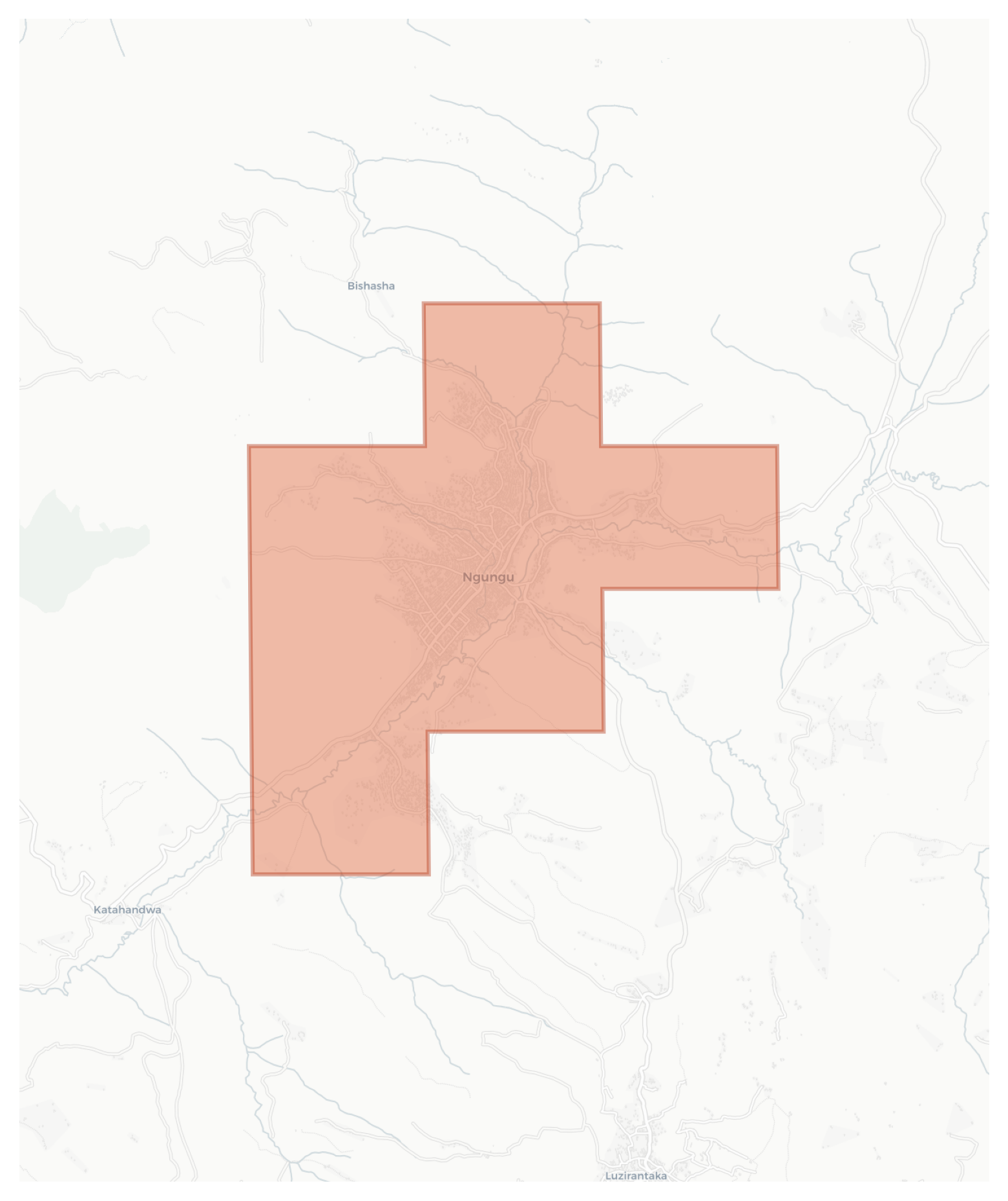 Ngungu Centre geographic map