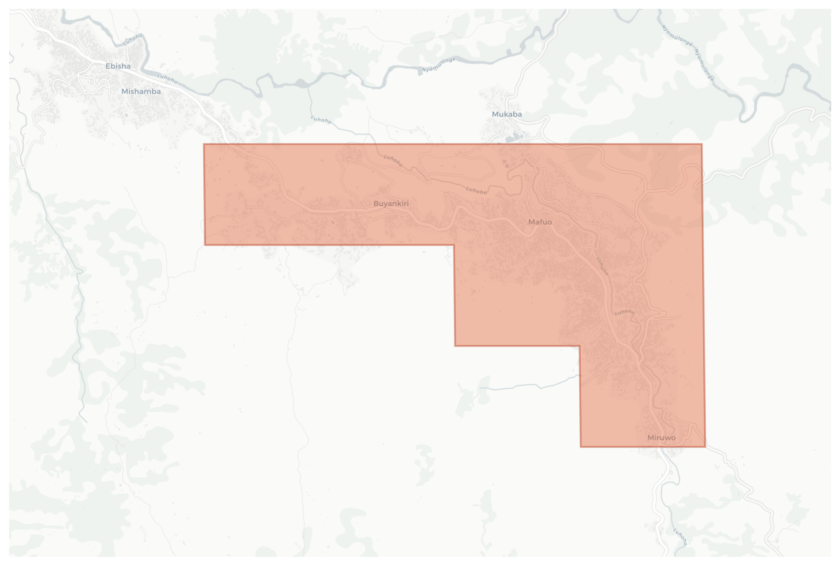 Mafuo geographic map