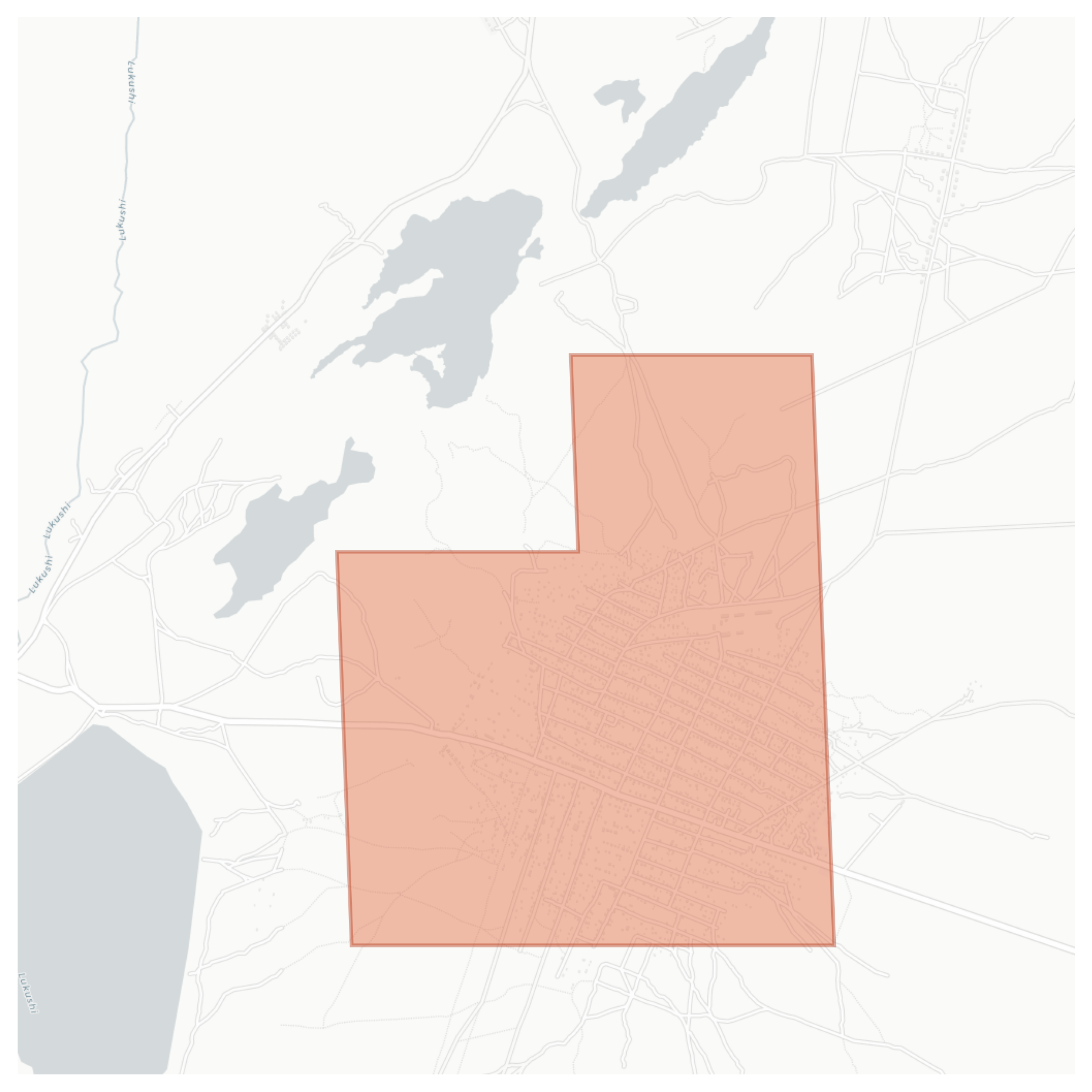 Kitotolo geographic map