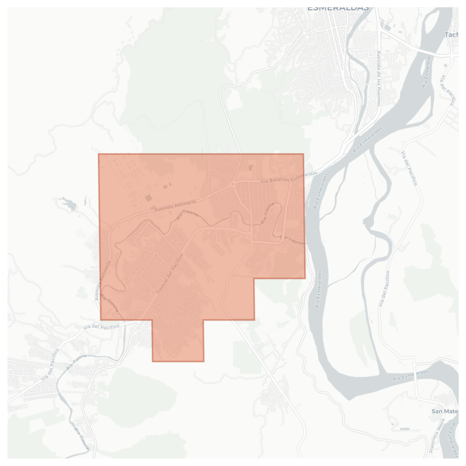 Barrio Codesa geographic map