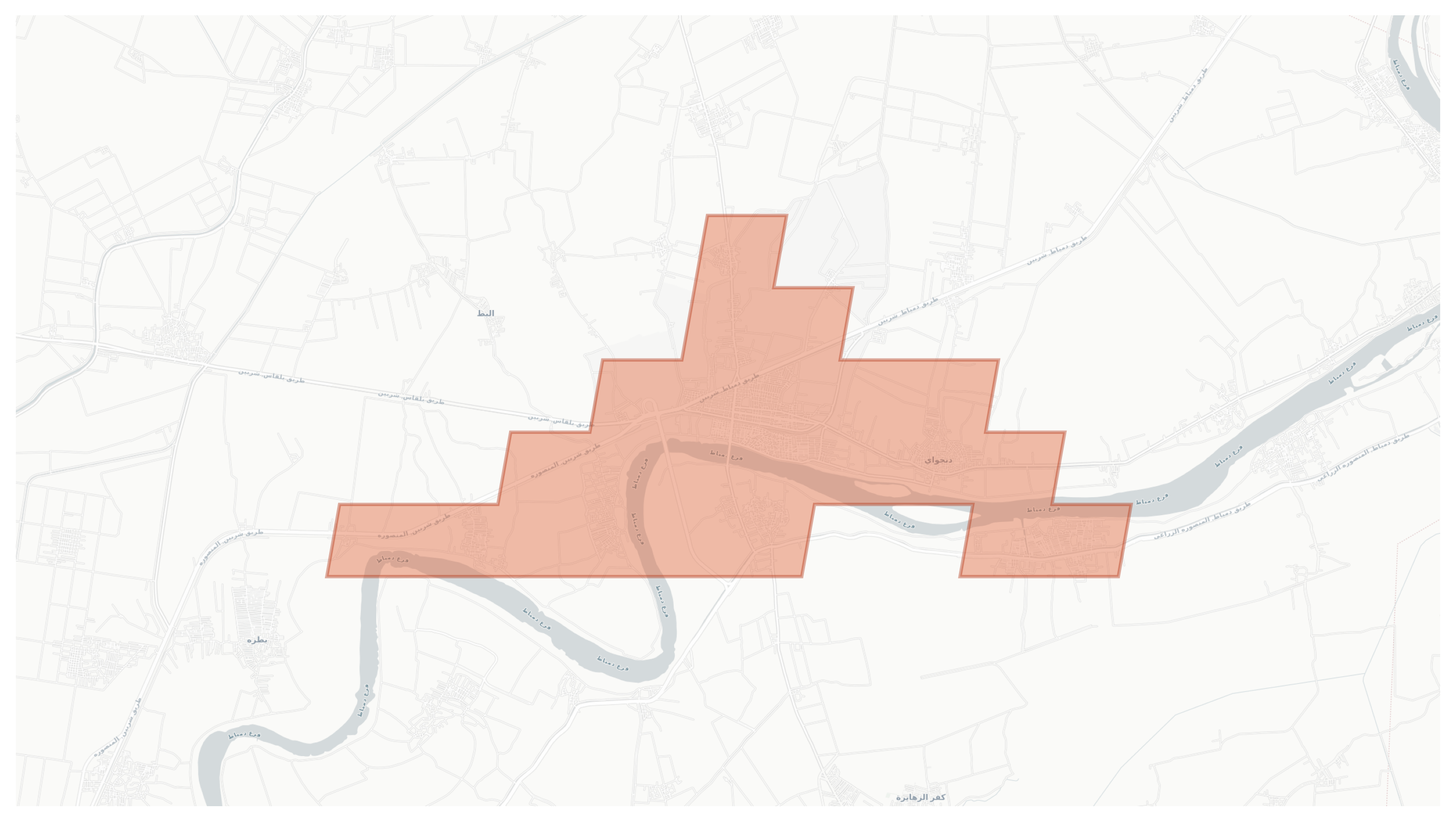دنجواي geographic map
