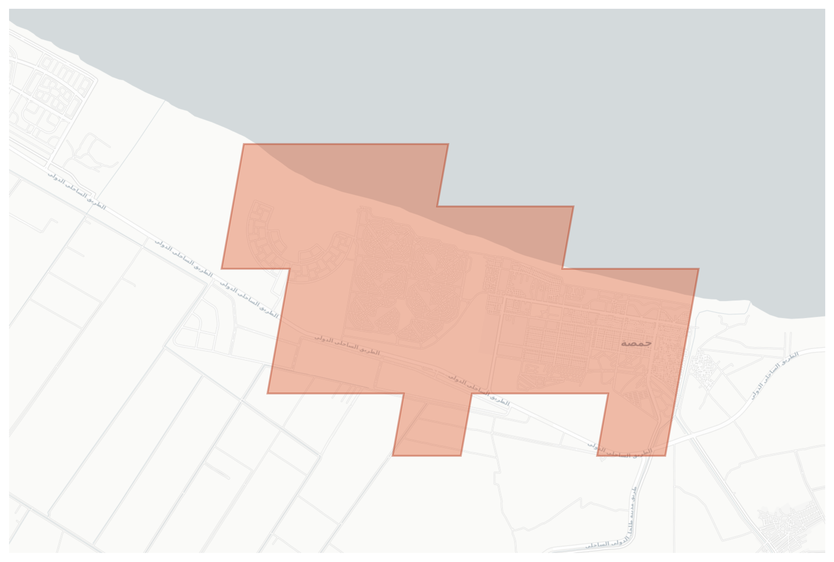 Jamasa geographic map