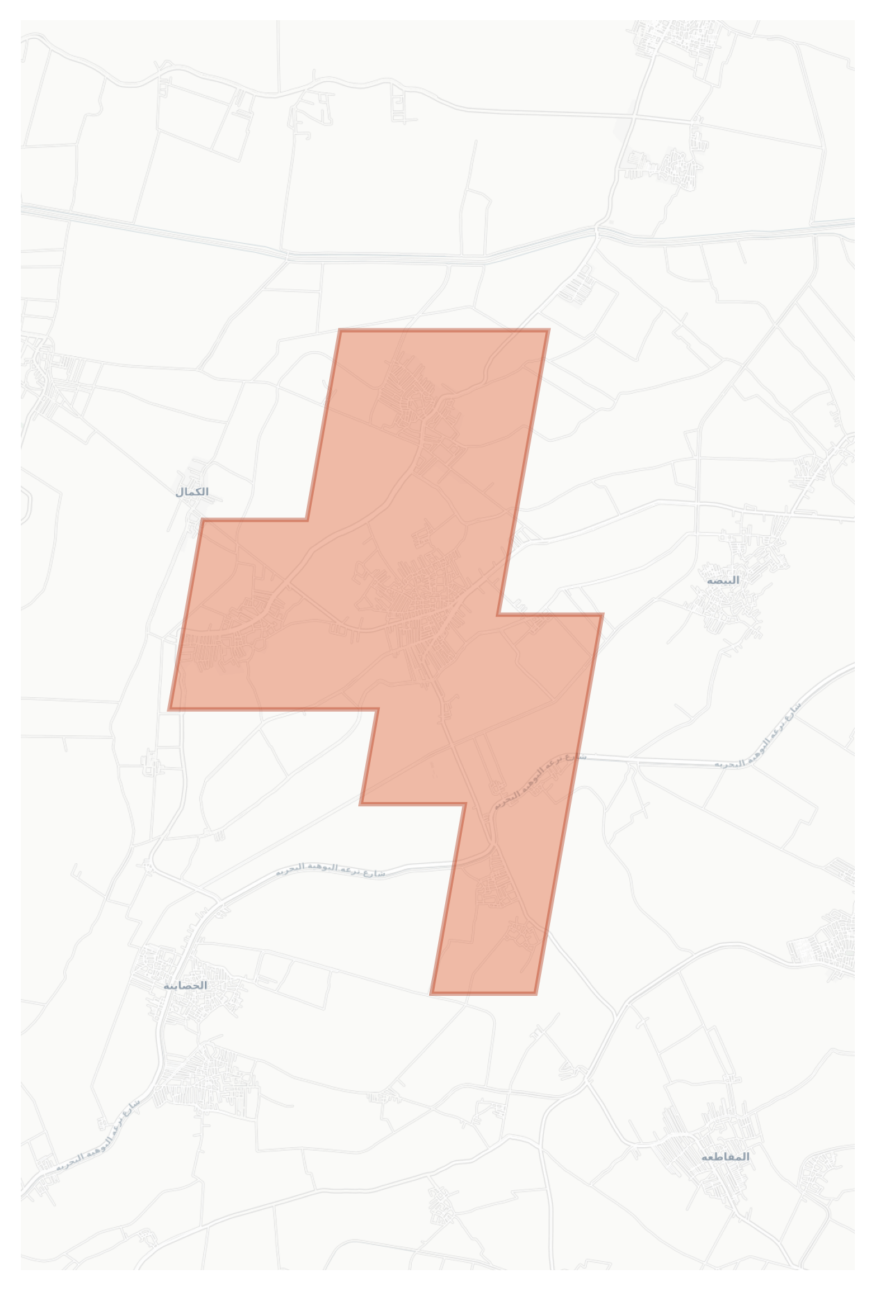 Kafr Al-Amir Abd Allah geographic map