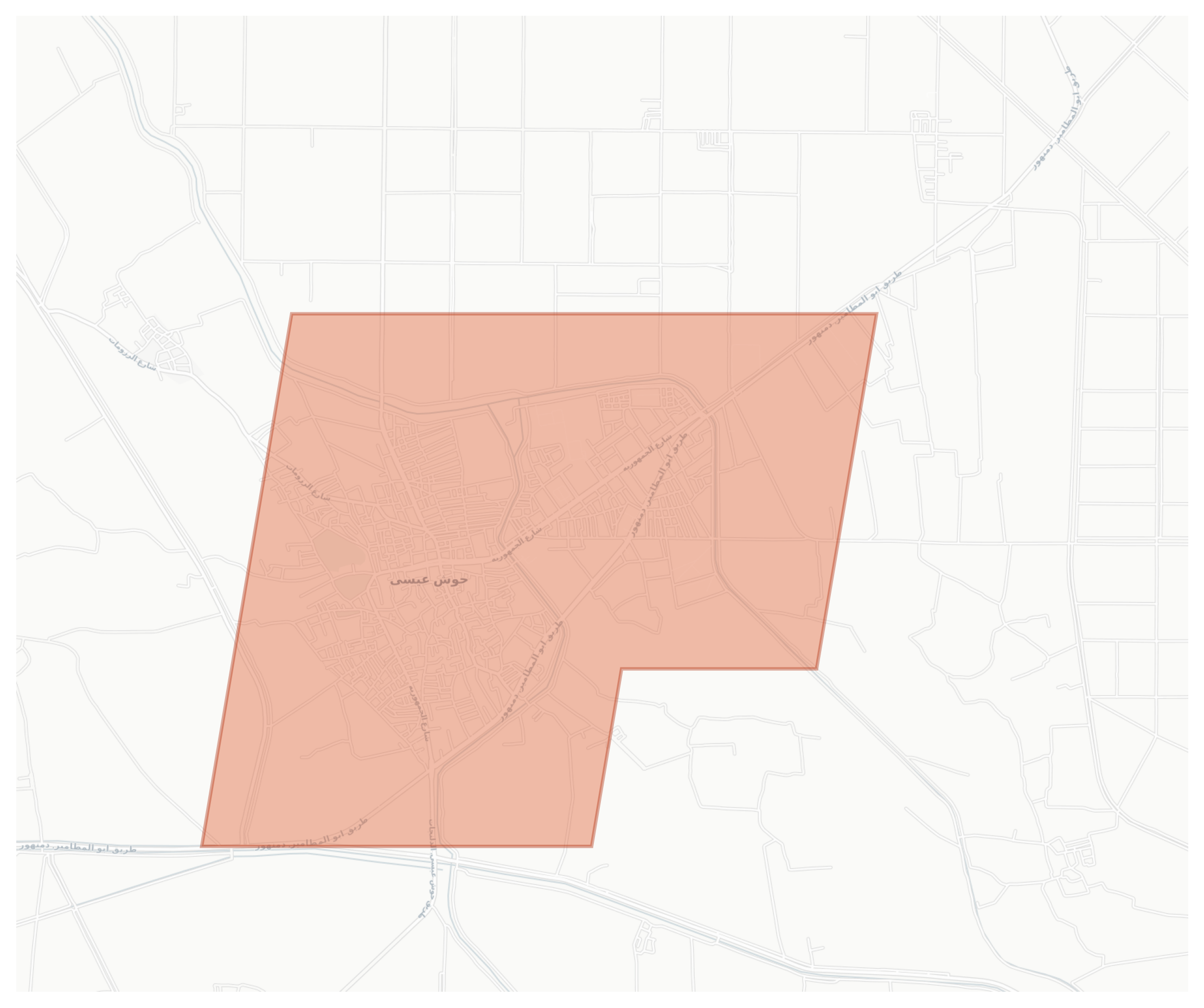 Hawsh Isa geographic map