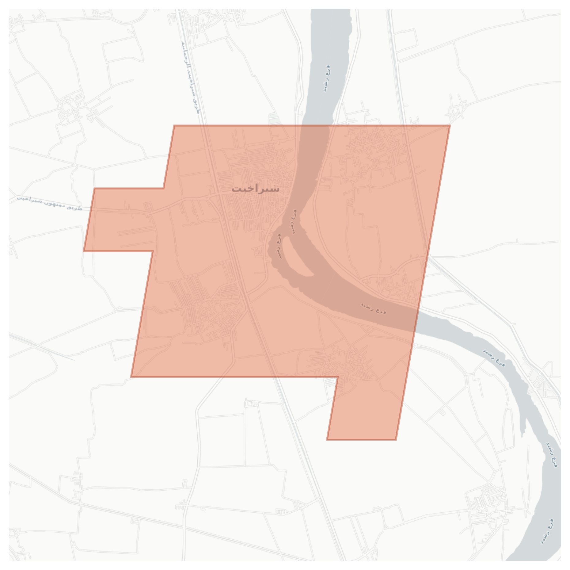 Shubra Khit geographic map