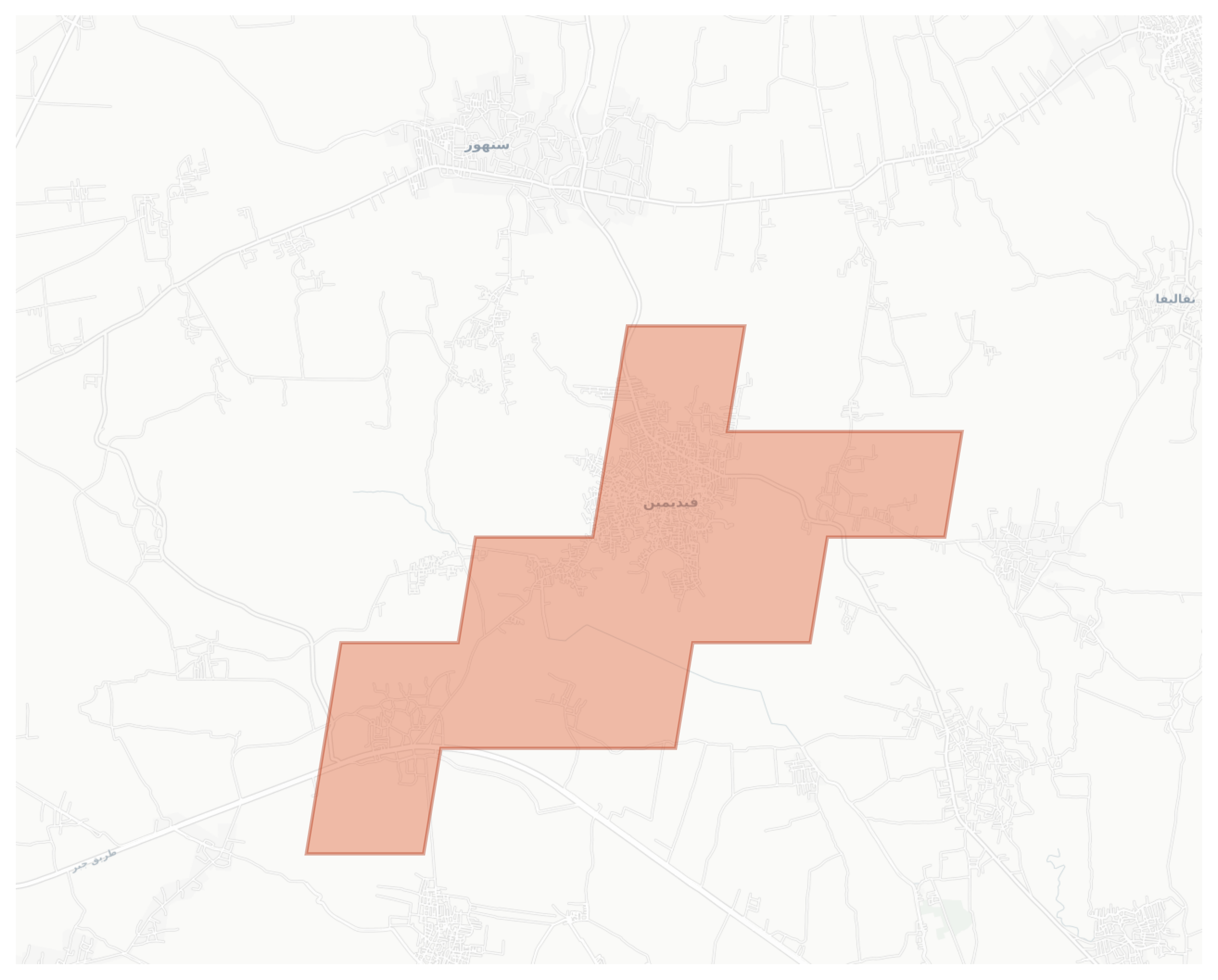 Fidimin geographic map