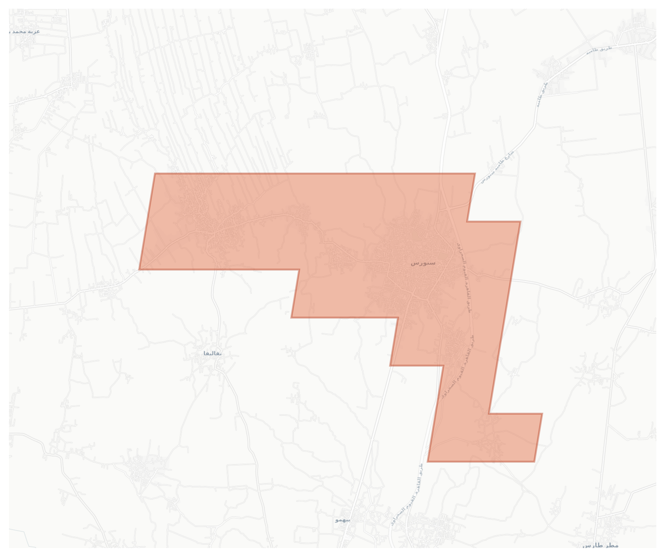 Sinnuris geographic map
