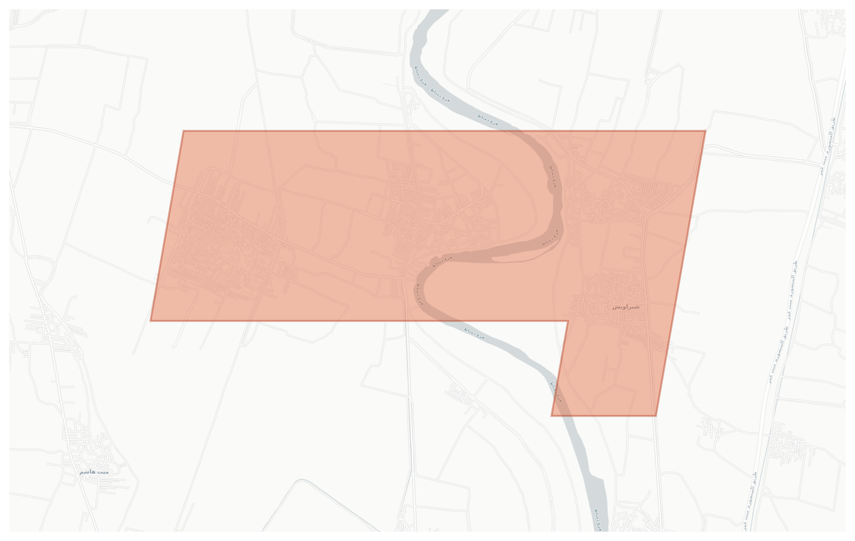 شبراويش geographic map