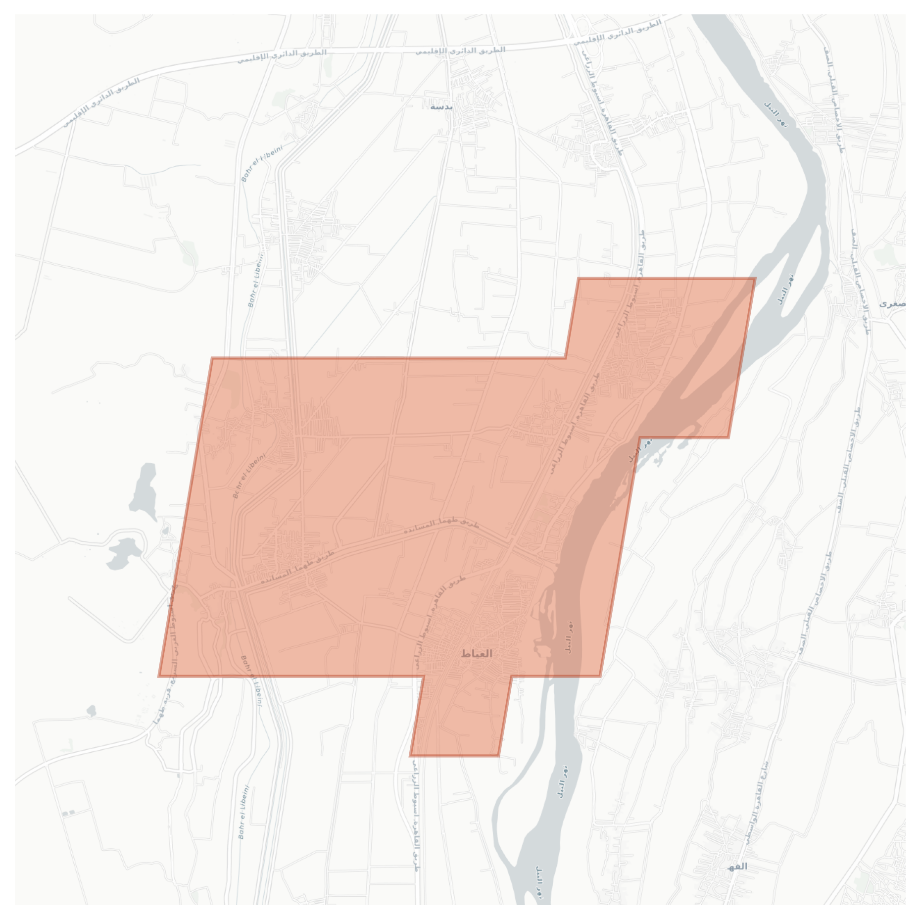Al Ayyat geographic map