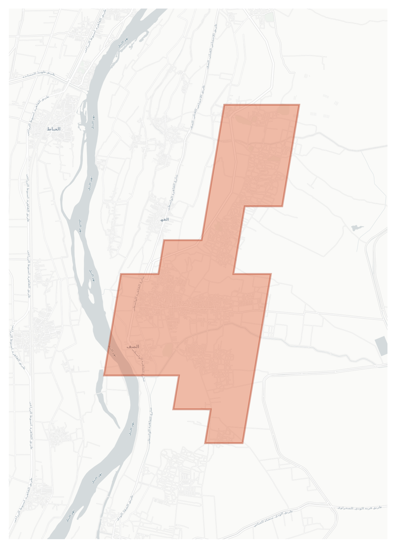Al Saff geographic map