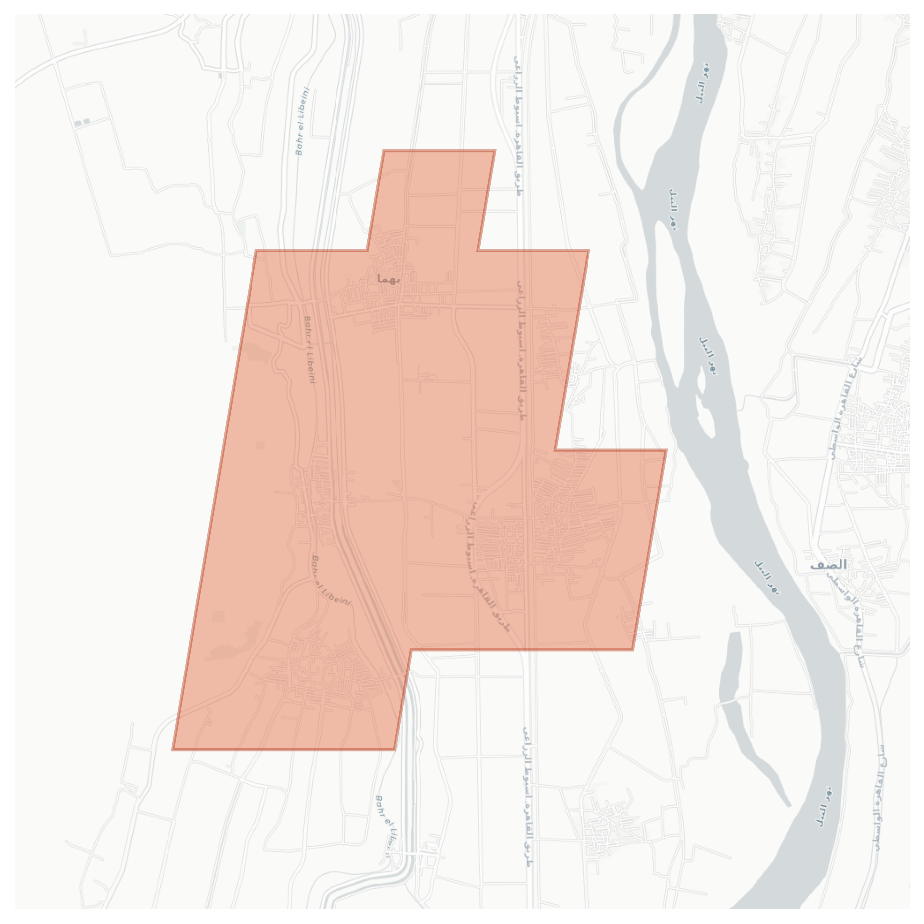 Bahma geographic map