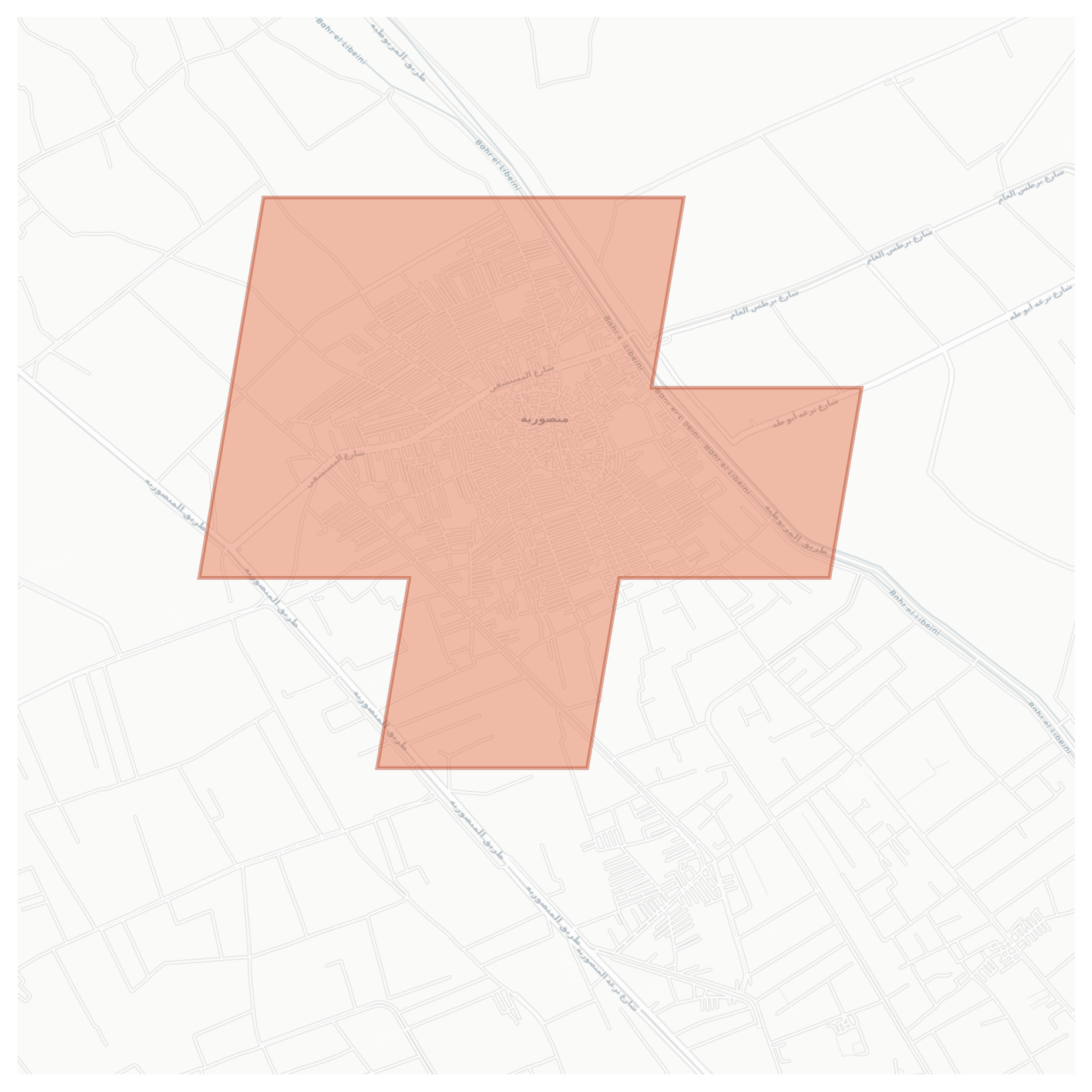 Mansuriya geographic map
