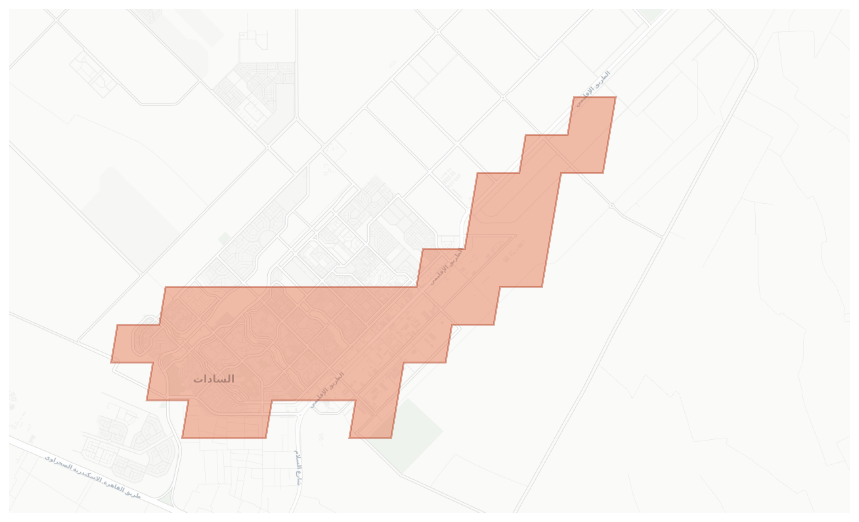 Sadat geographic map