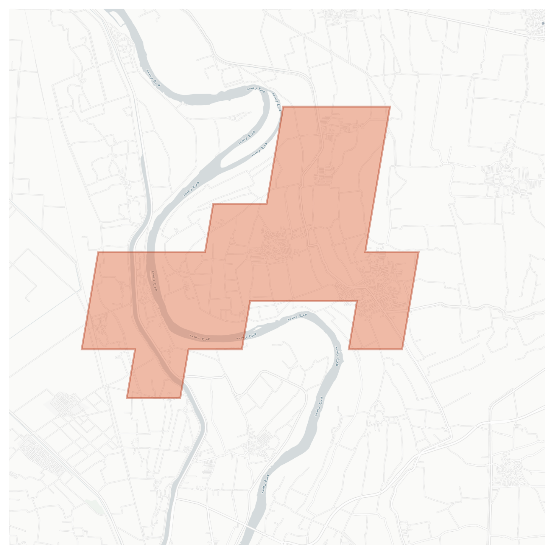 Terenuthis geographic map