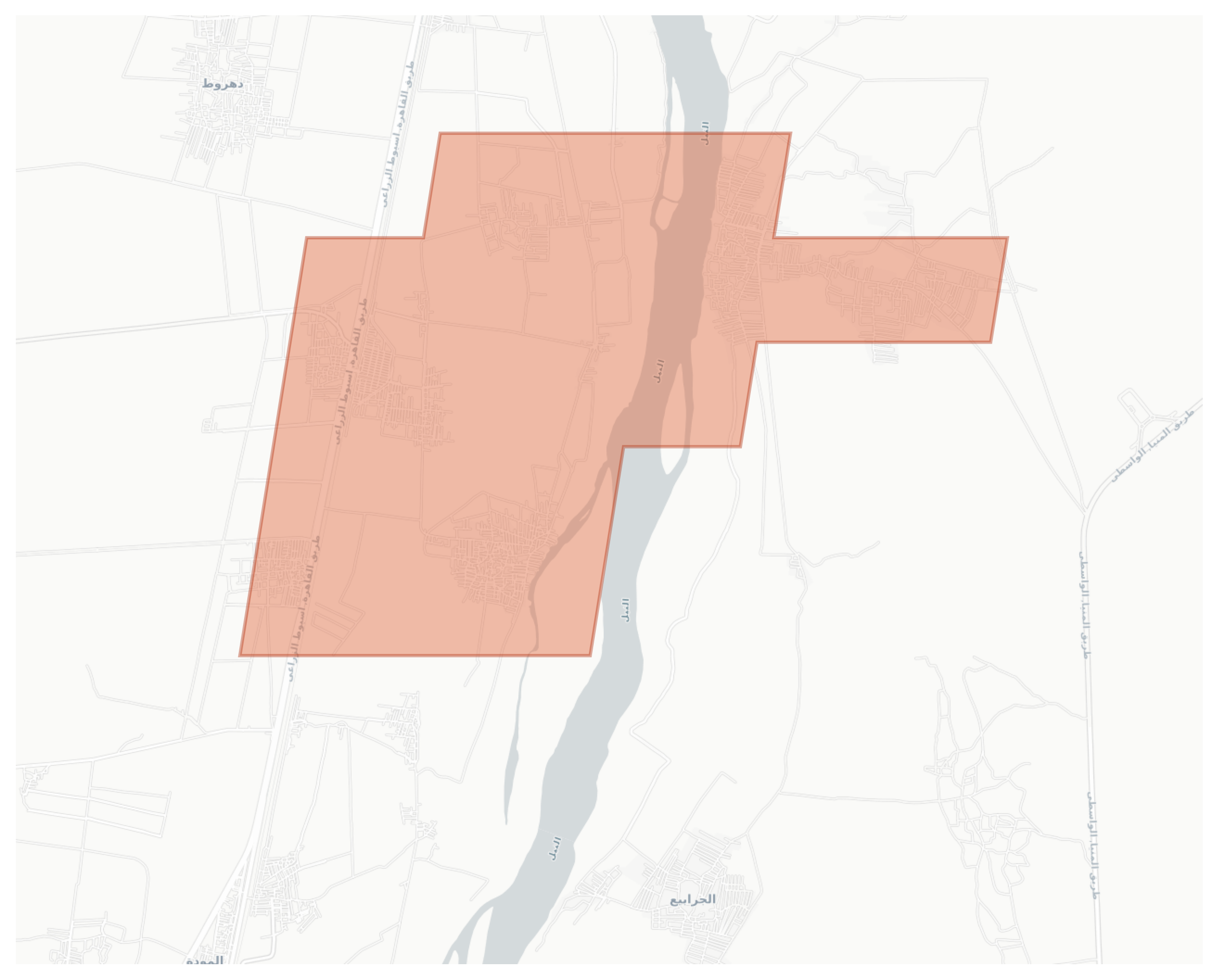 Aba El Waqf geographic map