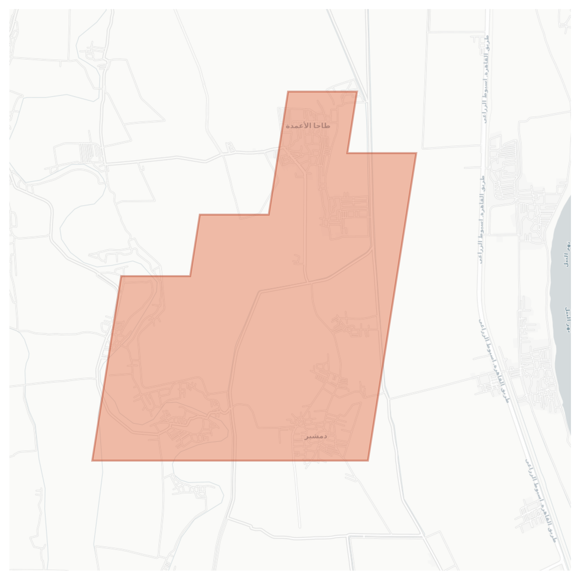 Damshir geographic map