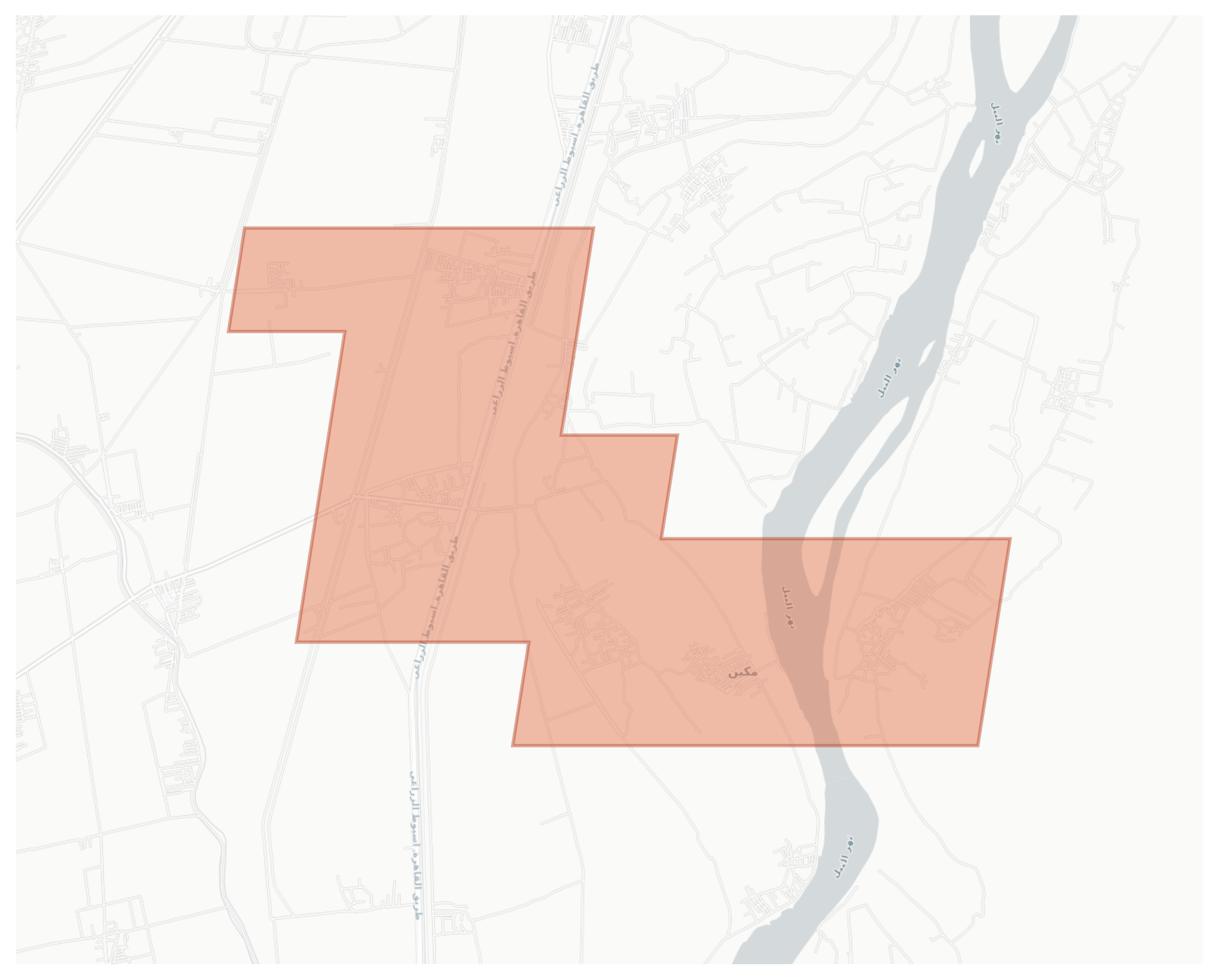 Makein geographic map