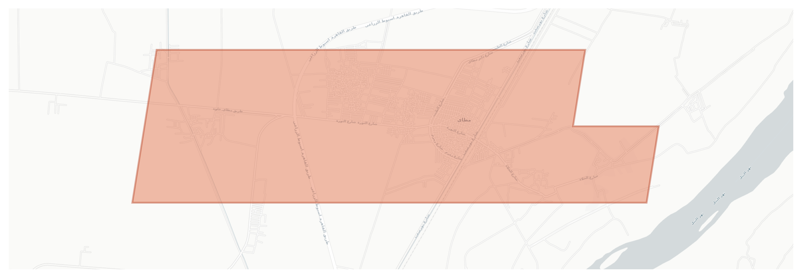 Matai geographic map