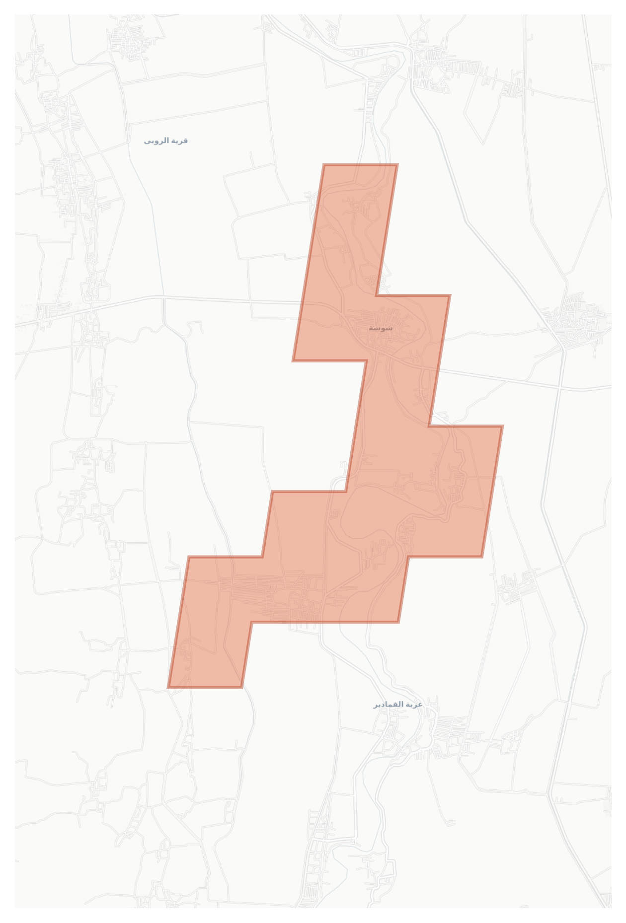 Shushah geographic map