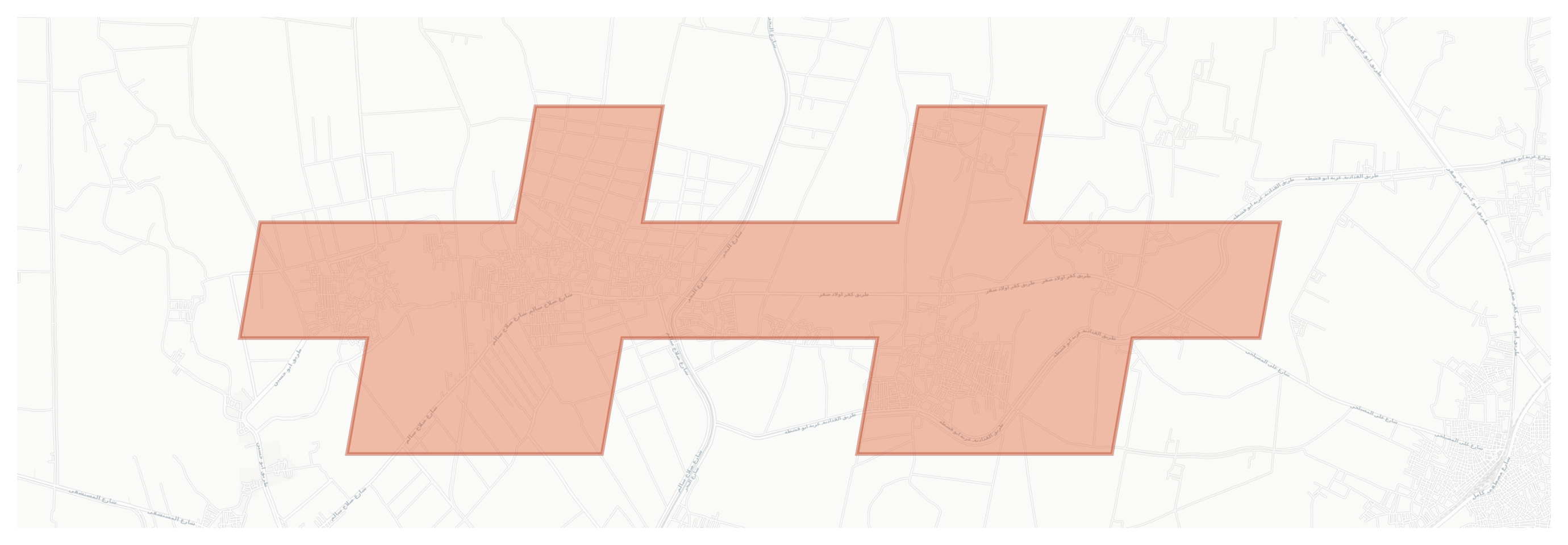 Al Halawat geographic map
