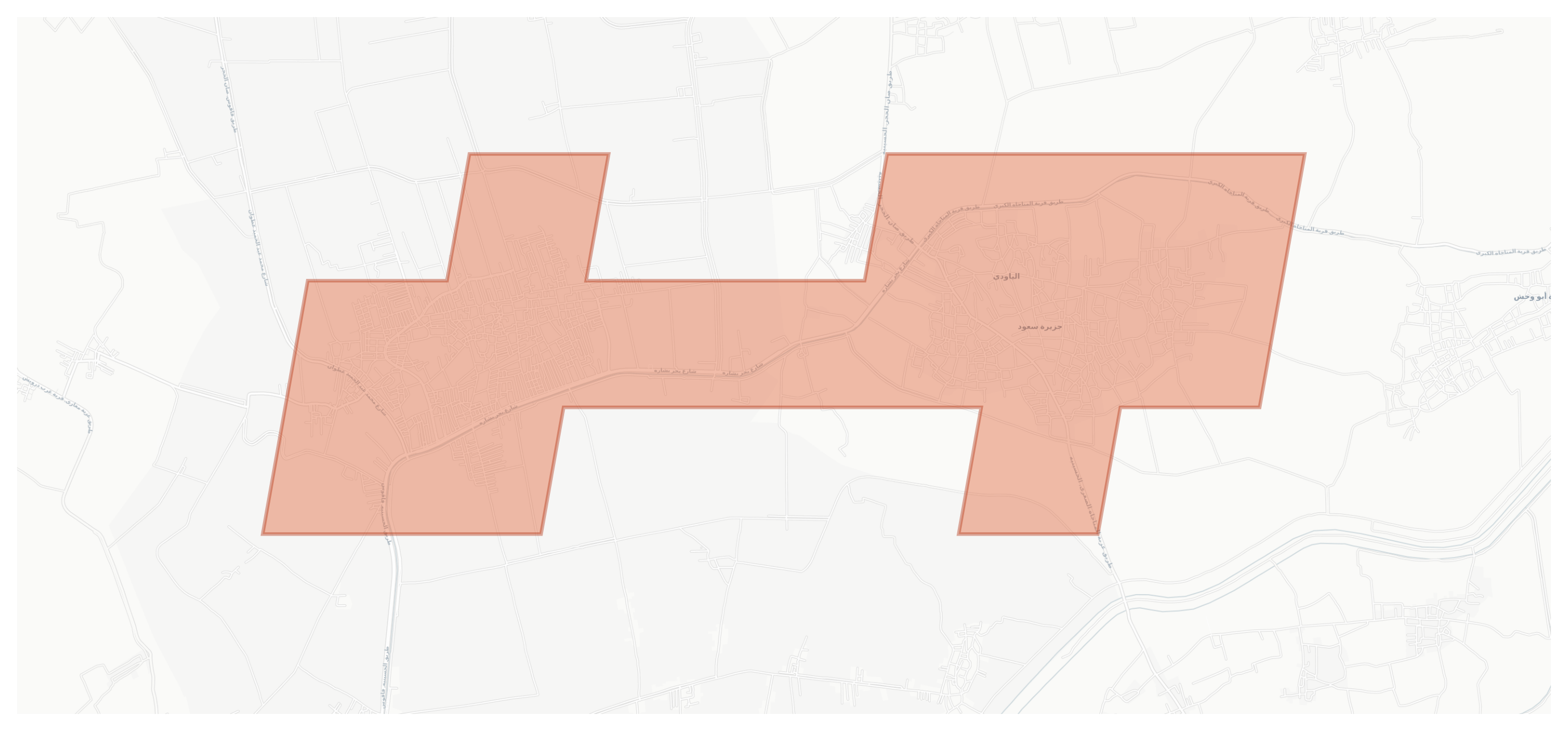 Al Yaudi geographic map