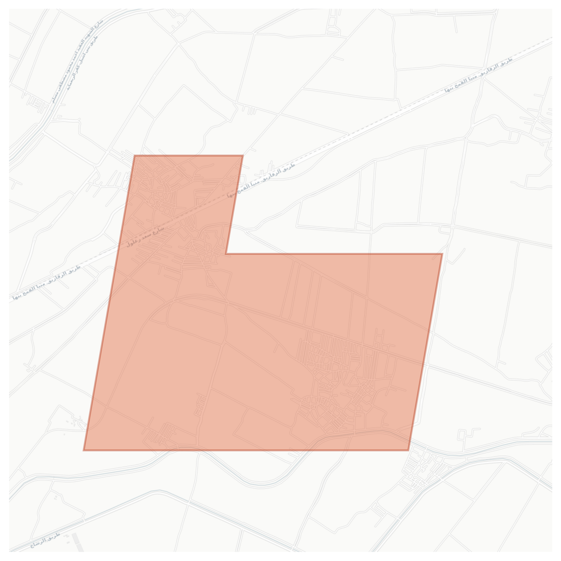 El Gadeeda geographic map