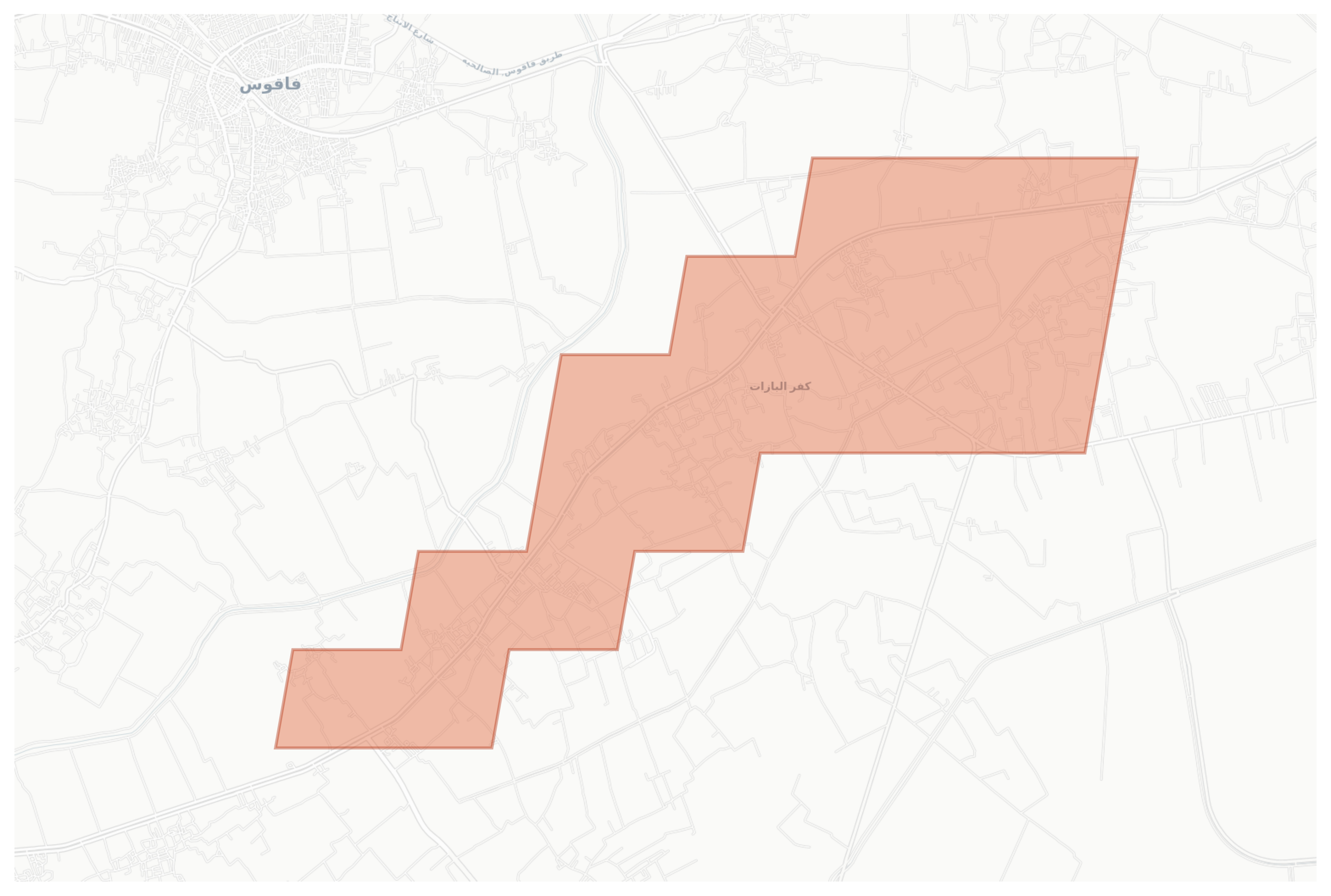 Kafr al Bazat geographic map