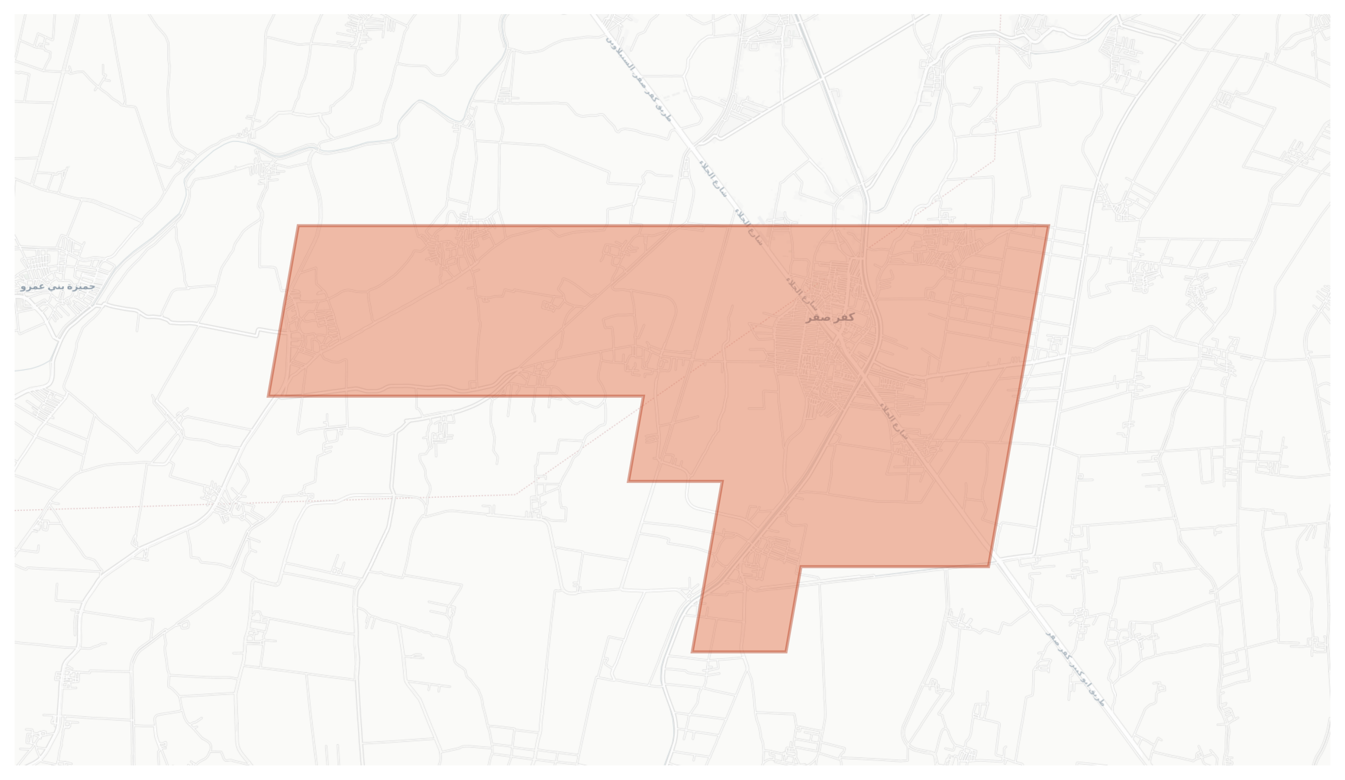 Kafr Saqr geographic map