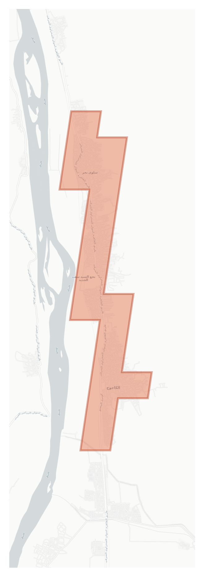 Al Kajuj geographic map