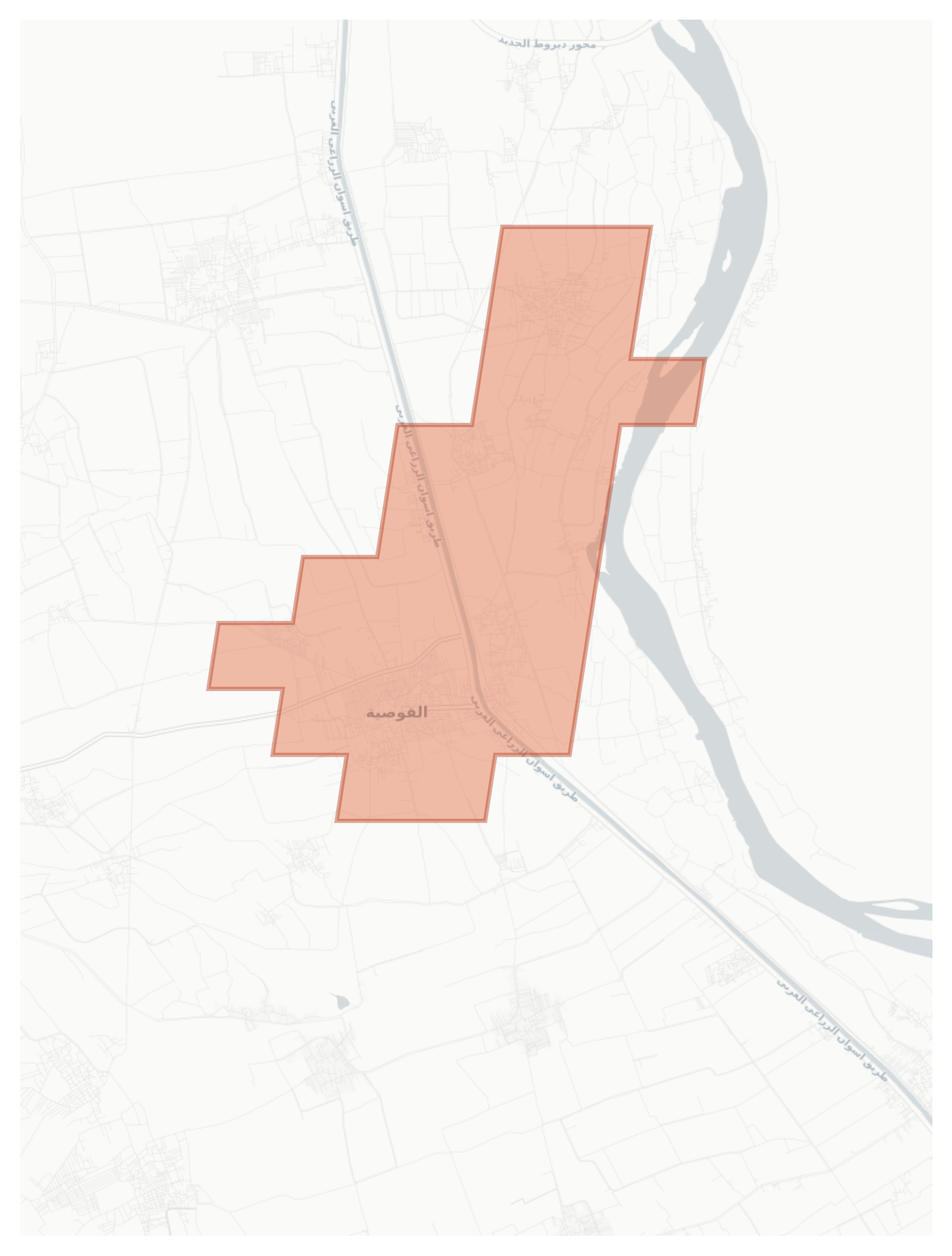 Al Qusiya geographic map