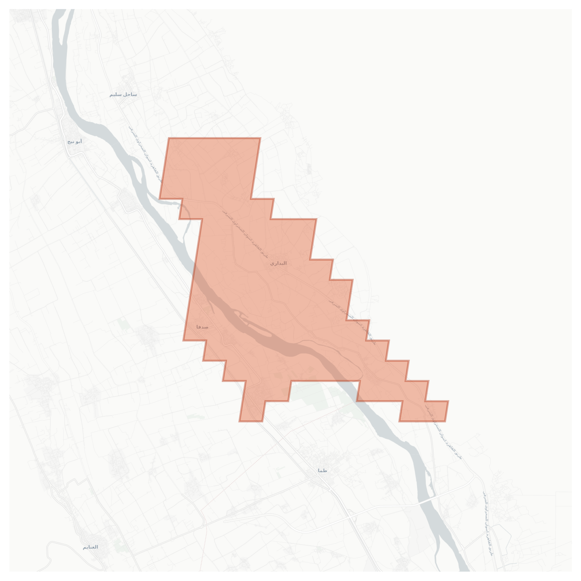 Sidfa geographic map