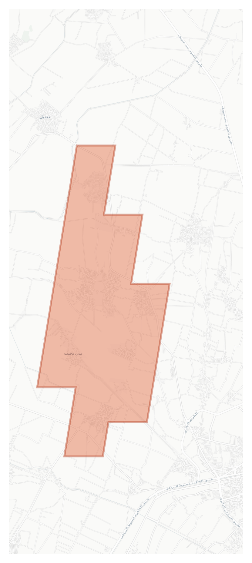 Bani Bakhit geographic map
