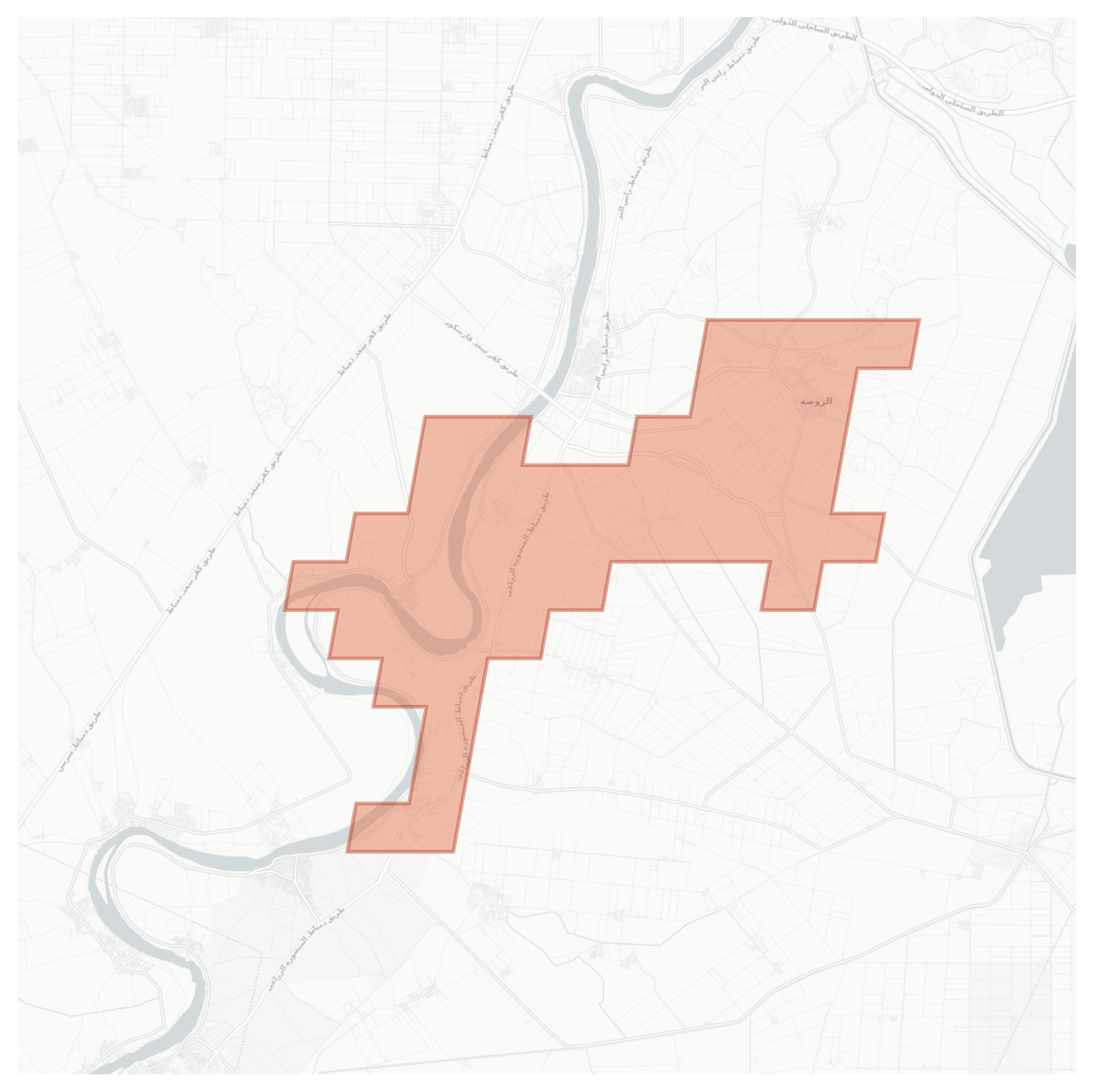 Al Roda geographic map