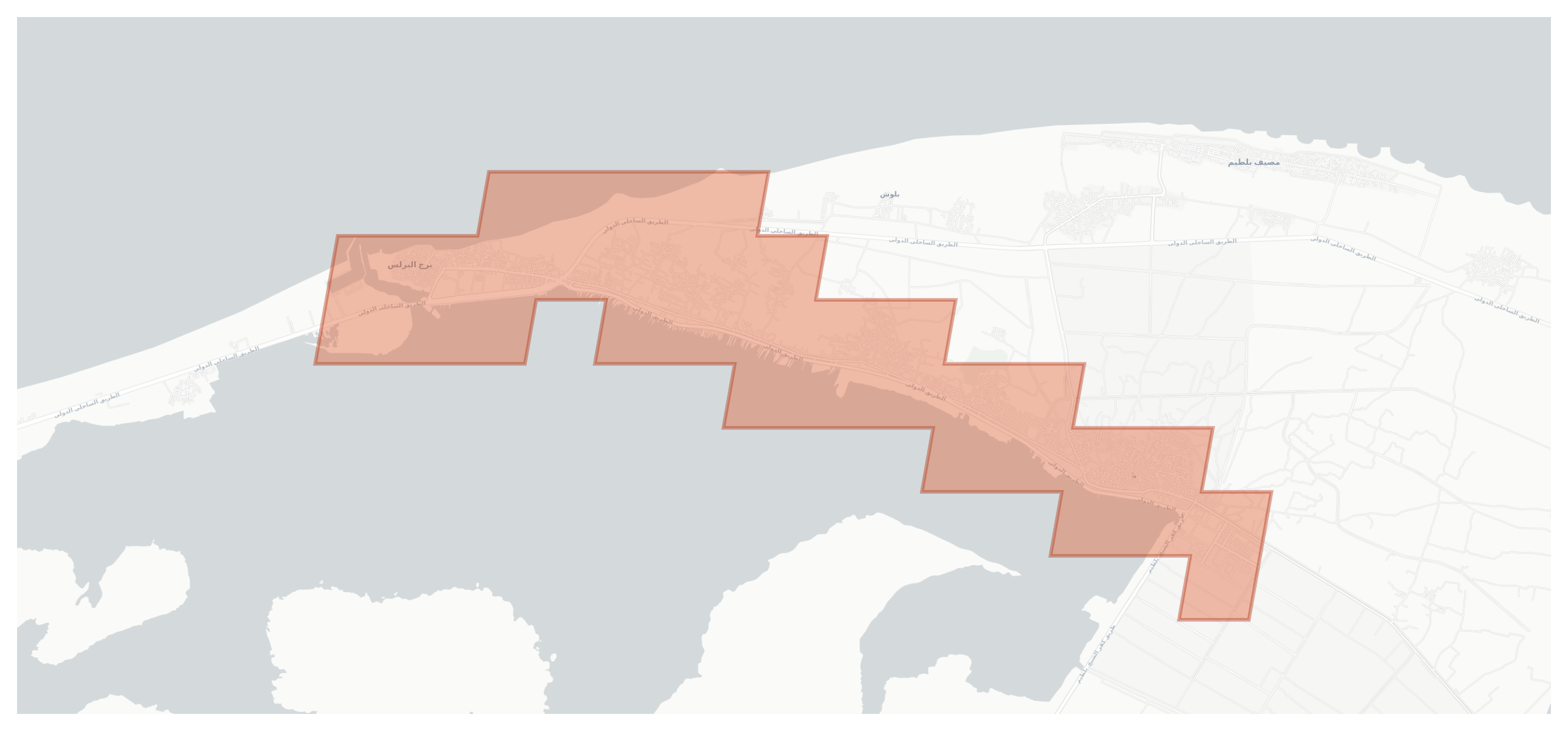 Borj Al Burullous geographic map