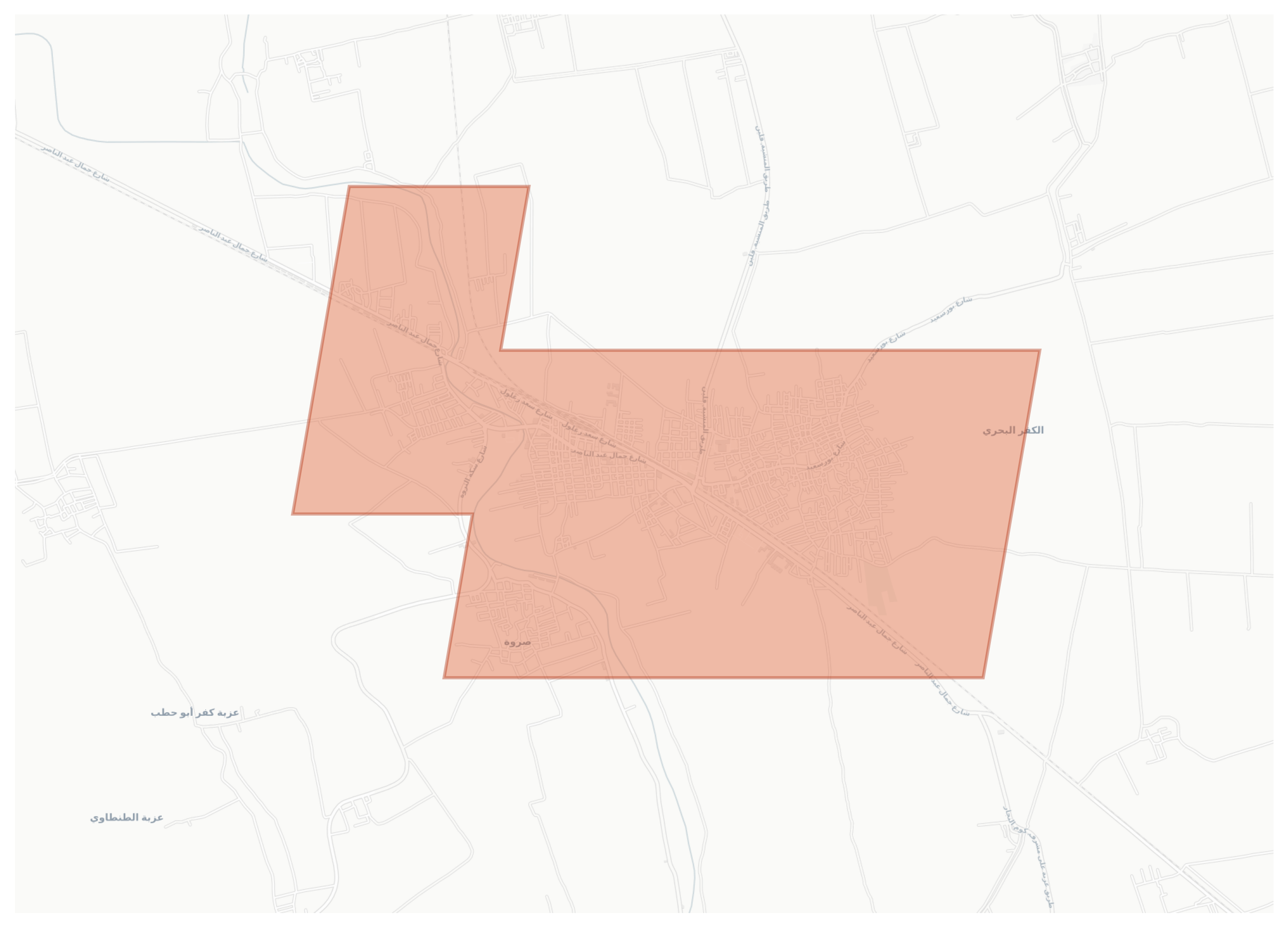 Sarawa geographic map