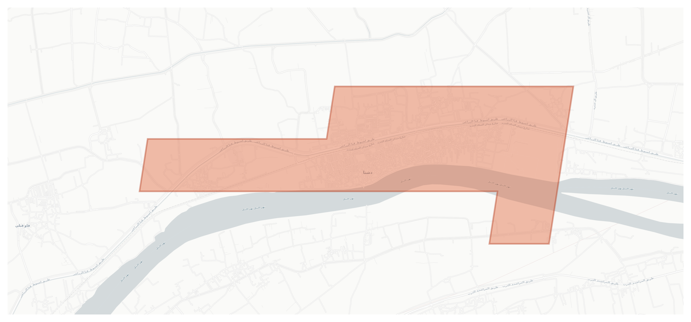 Dishna geographic map