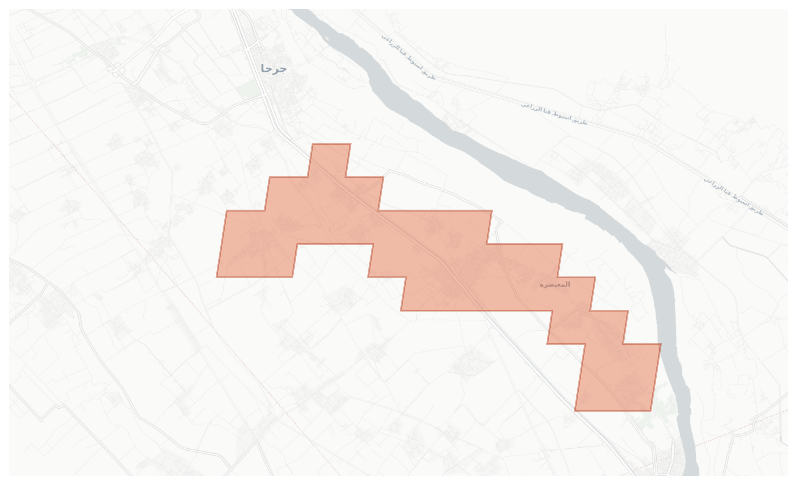 Ezbet Nazif geographic map