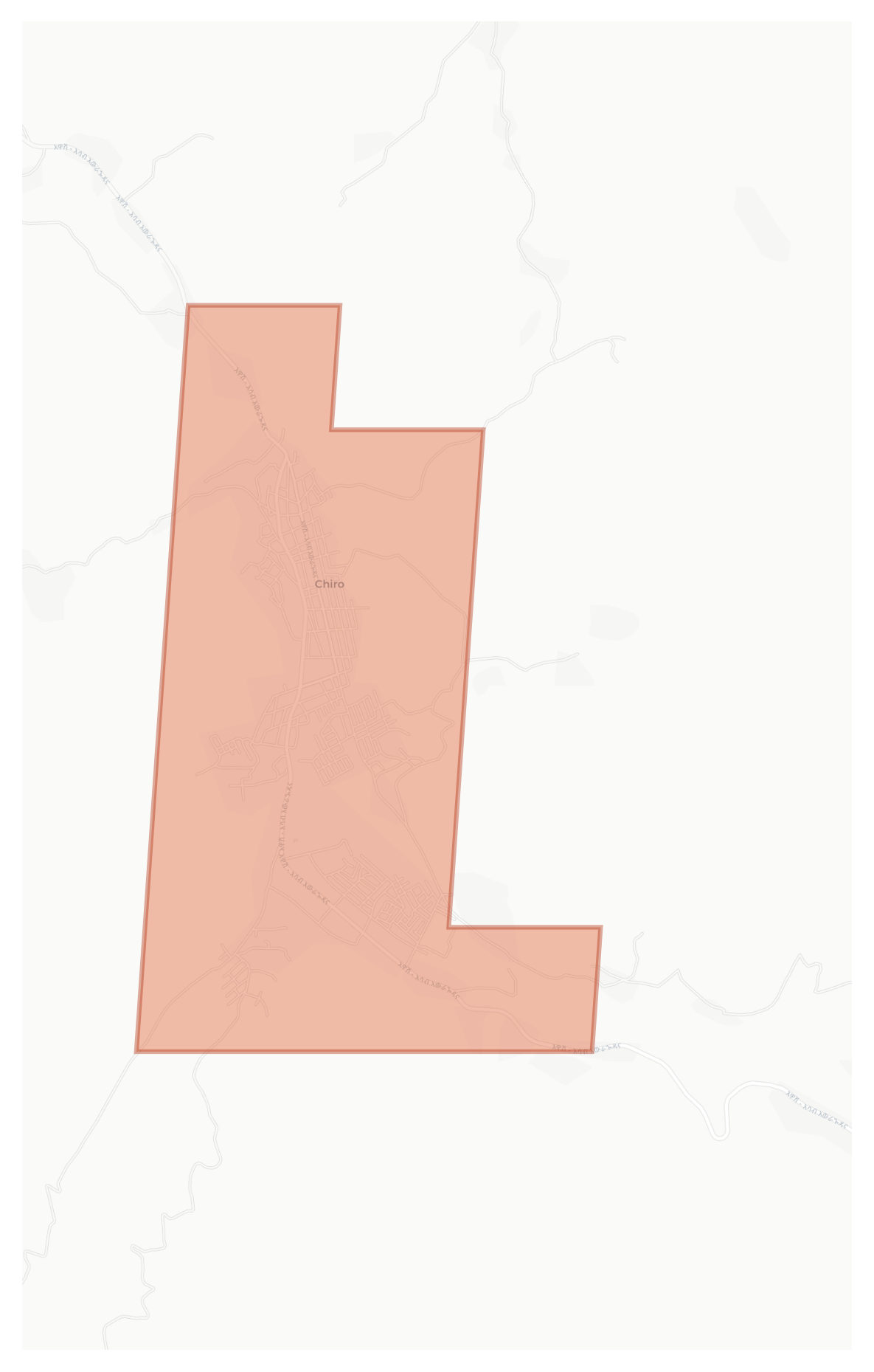 Chiro geographic map