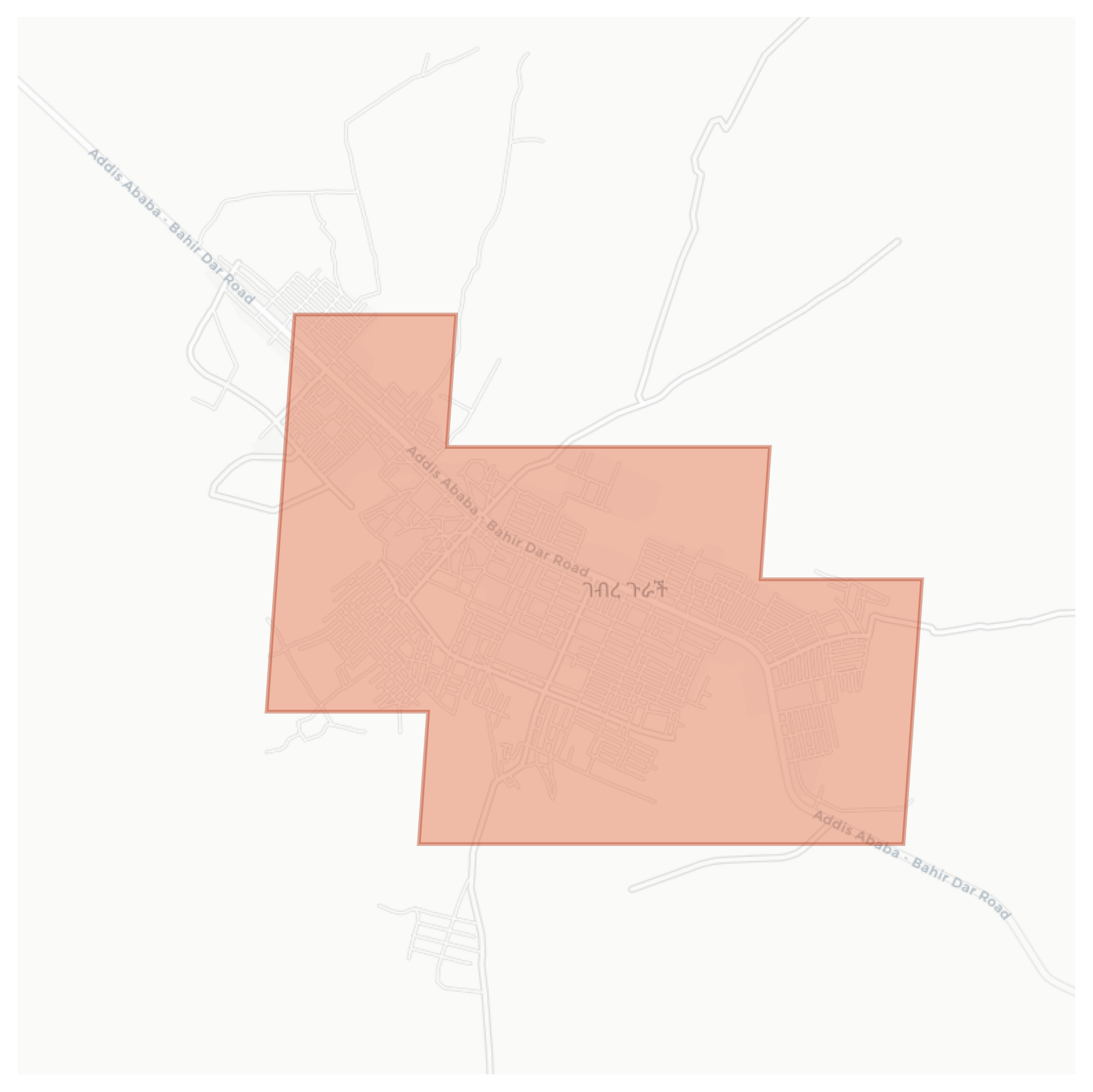 Gebre Guracha geographic map