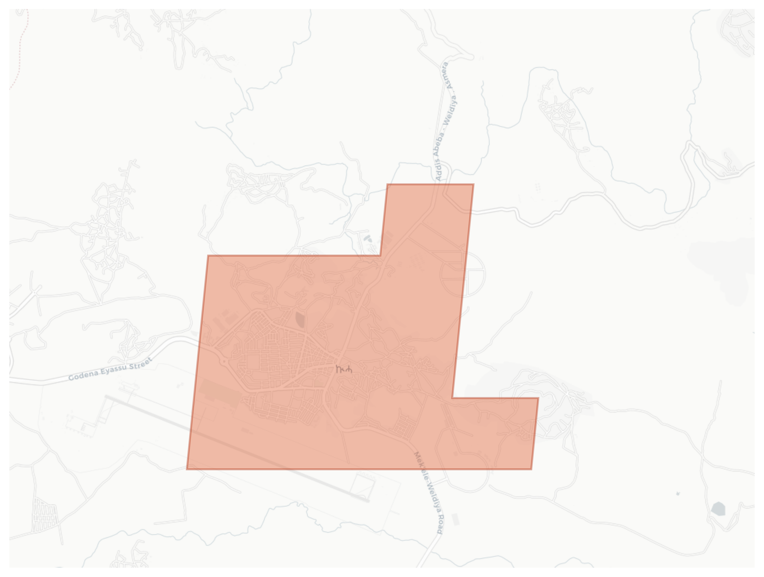 Quiha geographic map