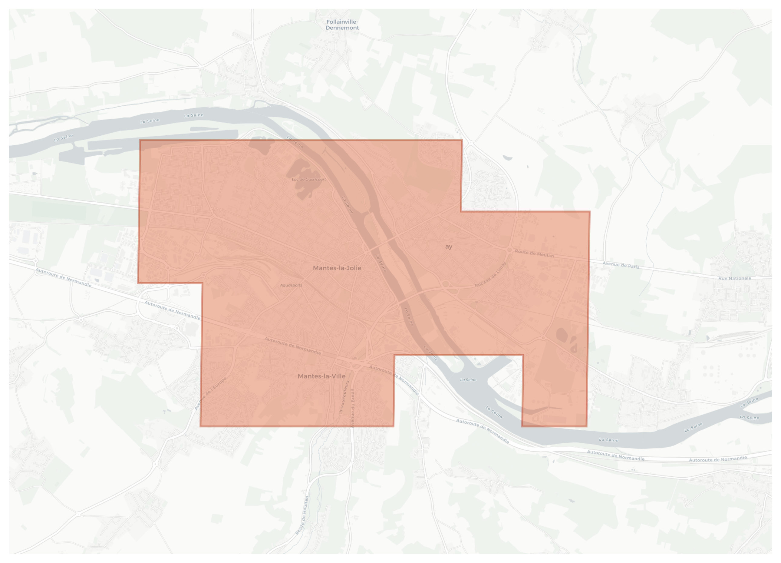 Mantes-la-Ville geographic map