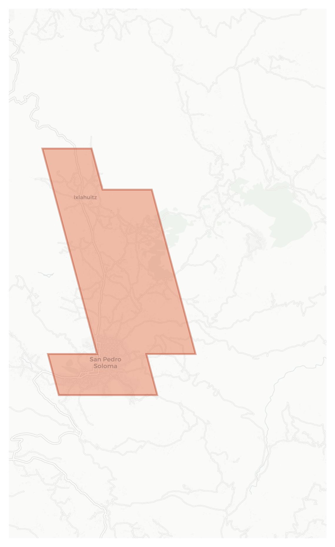 San Pedro Soloma geographic map