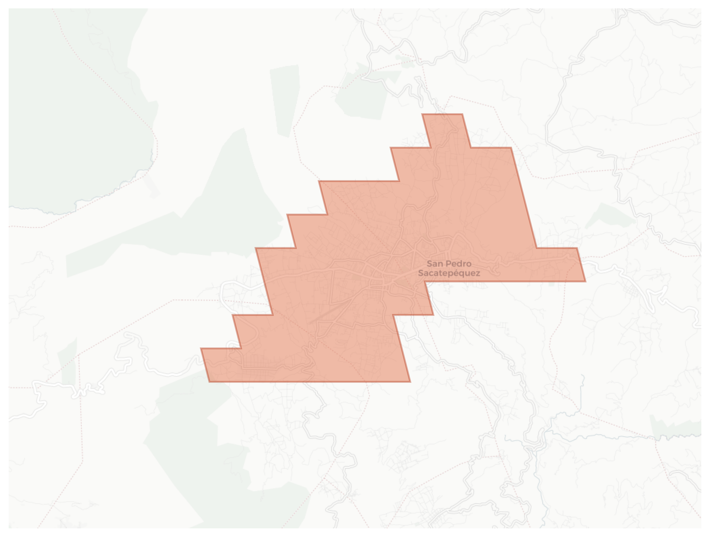 San Pedro Sacatepéquez [San Marcos] geographic map