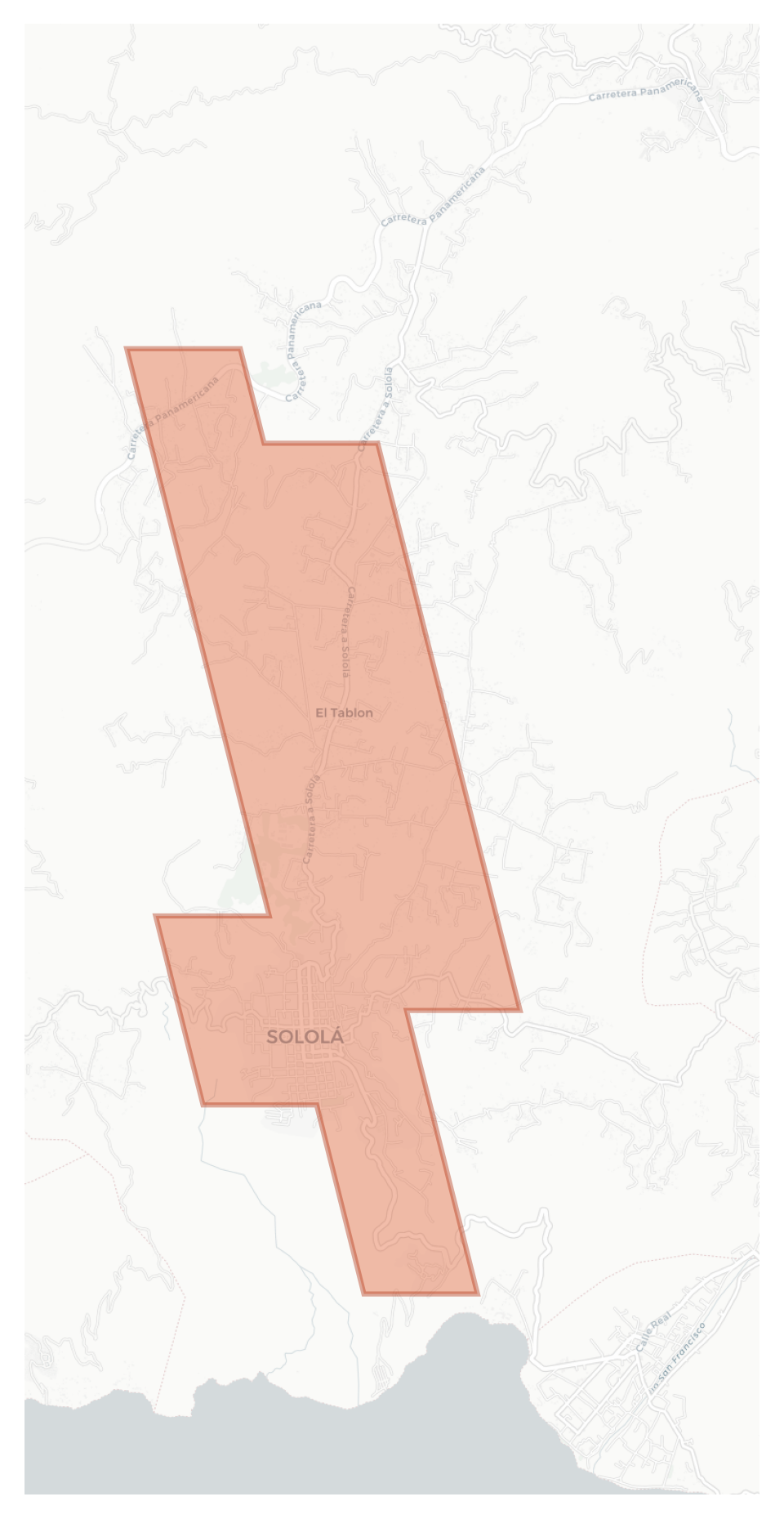 Sololá - Tz'olöj Ya' geographic map