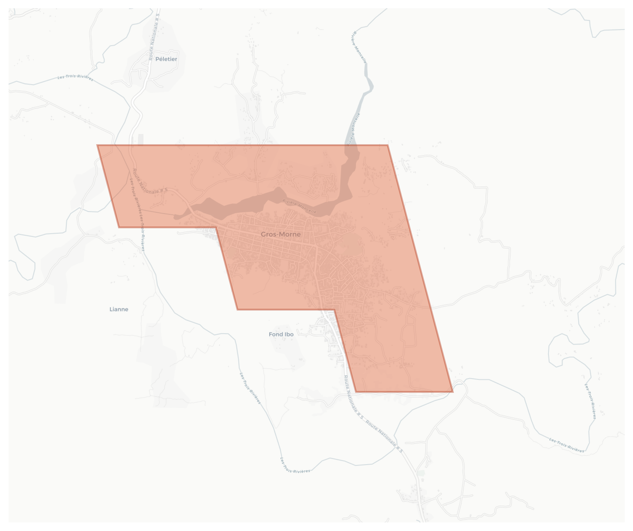 Gros Morne geographic map