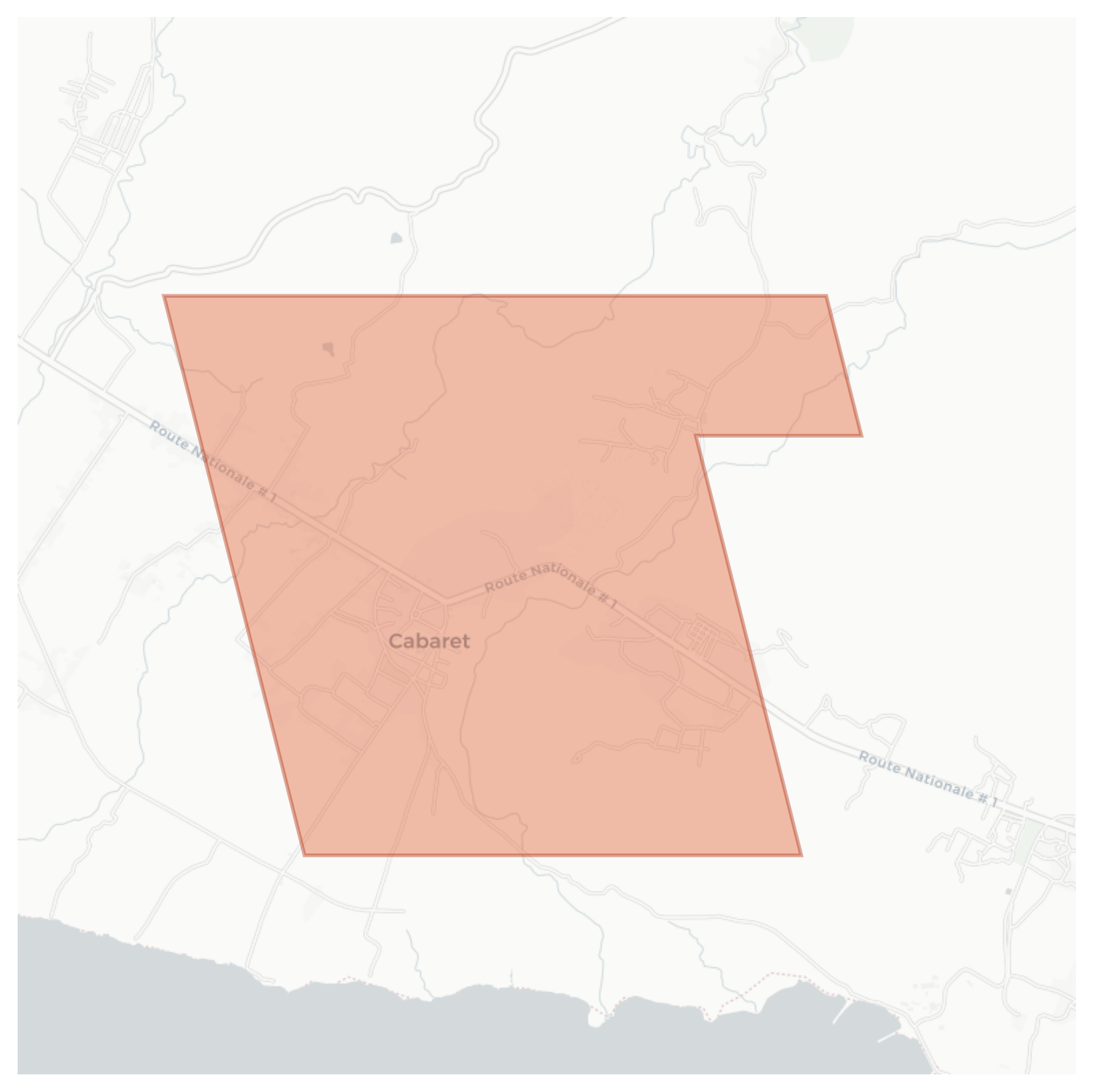 Cabaret geographic map
