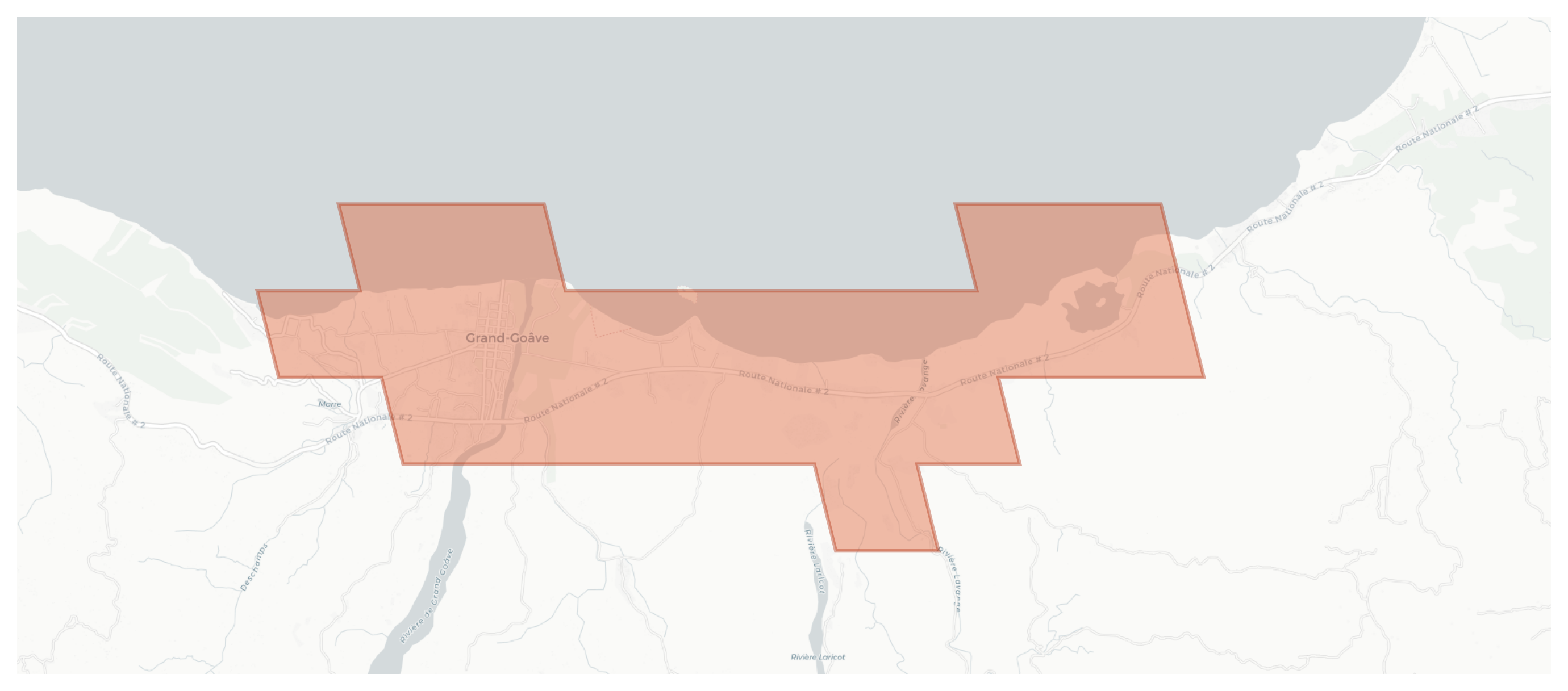 Grand Goâve geographic map