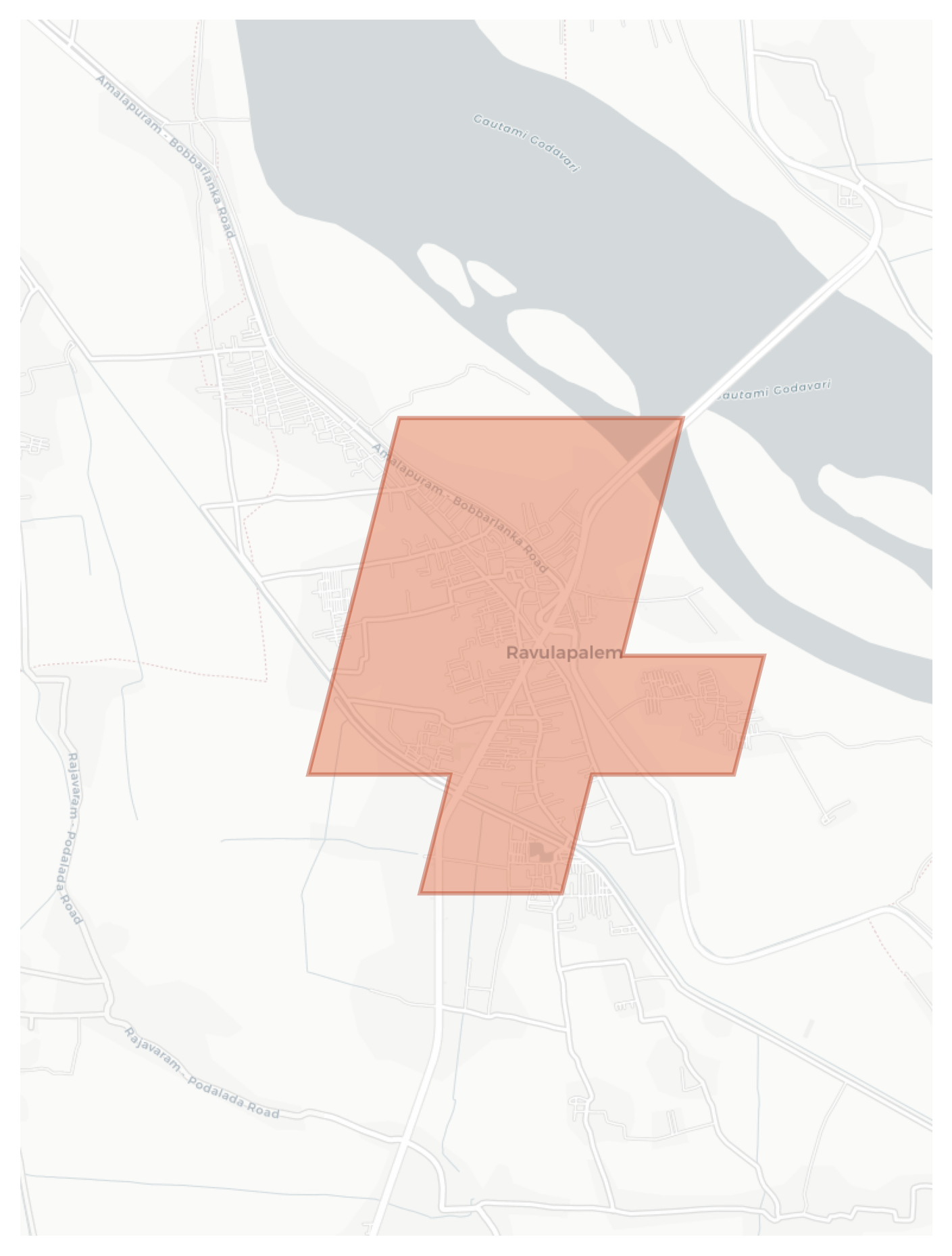 Ravulapalem geographic map