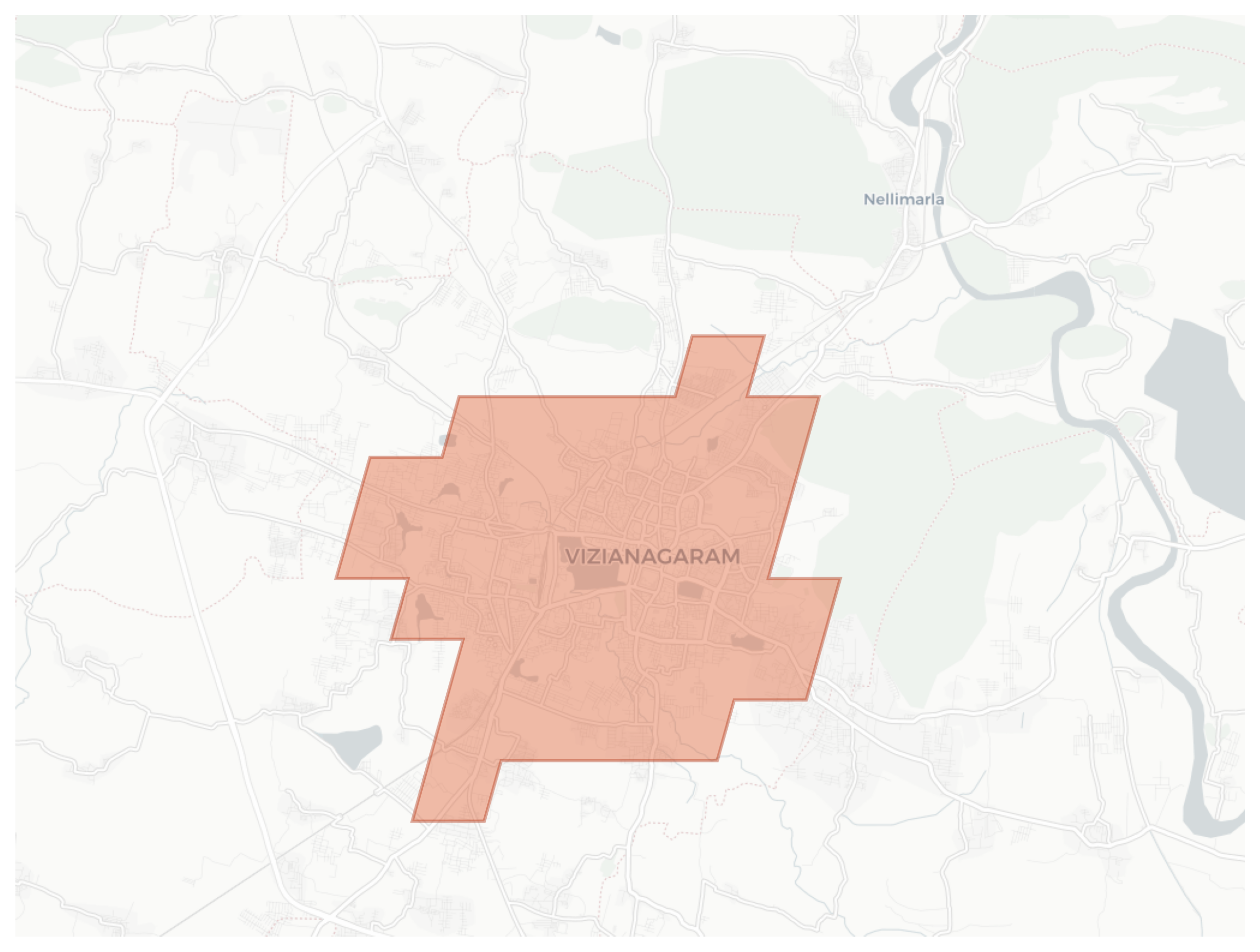 Vizianagaram geographic map