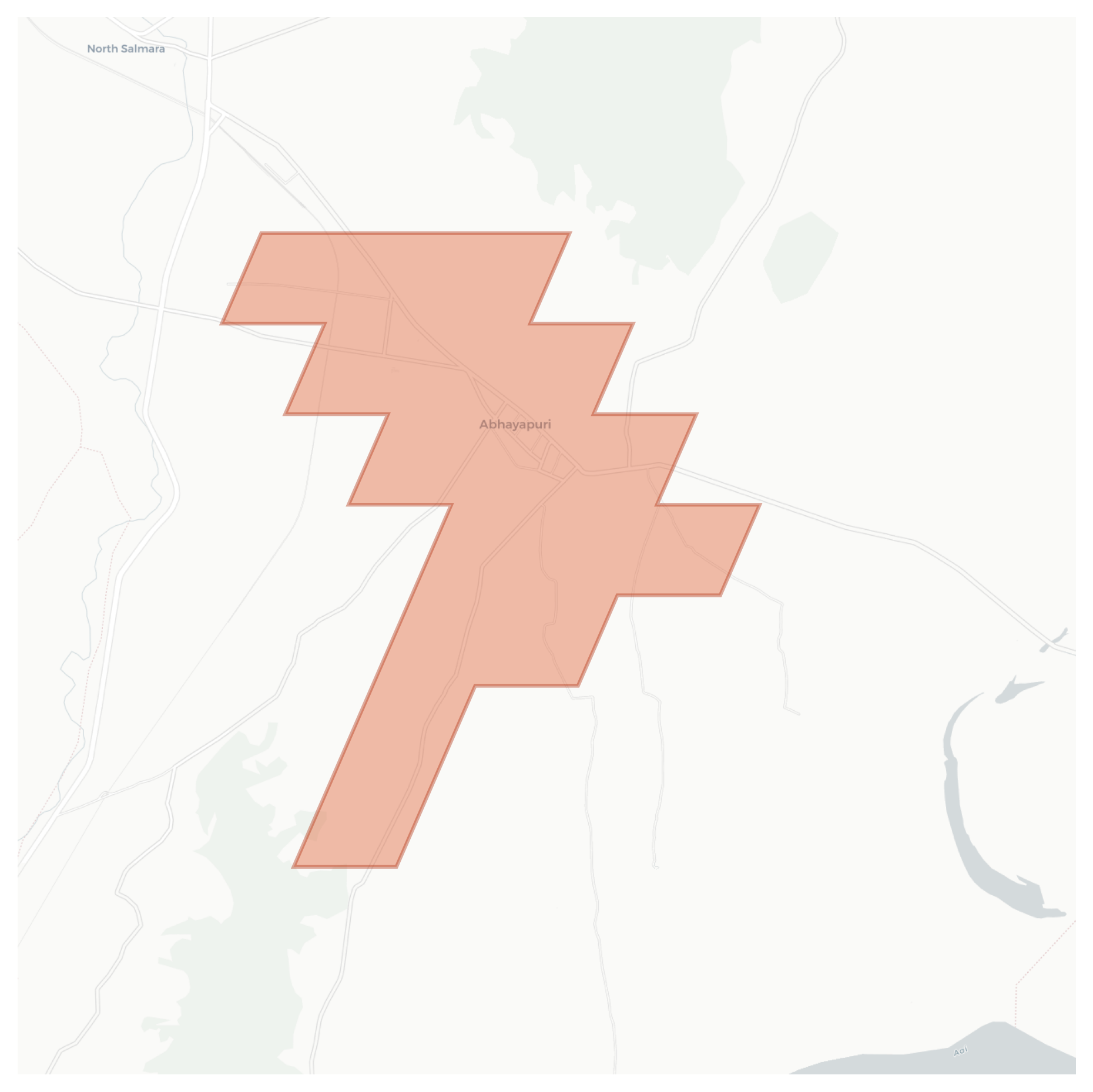 Abhayapuri geographic map